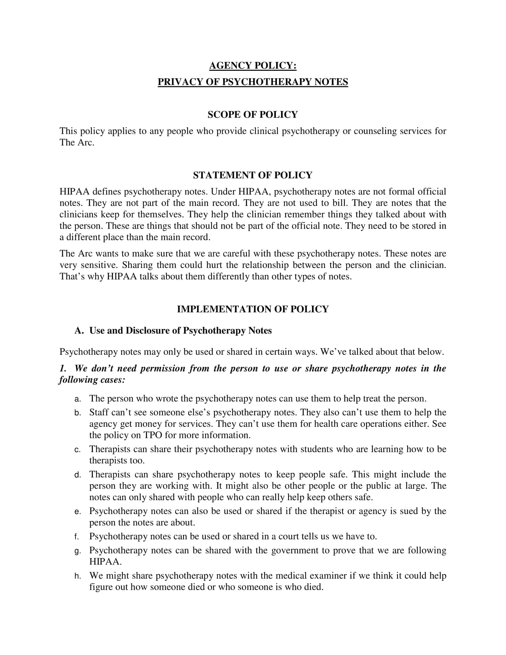 therapy note therapy note