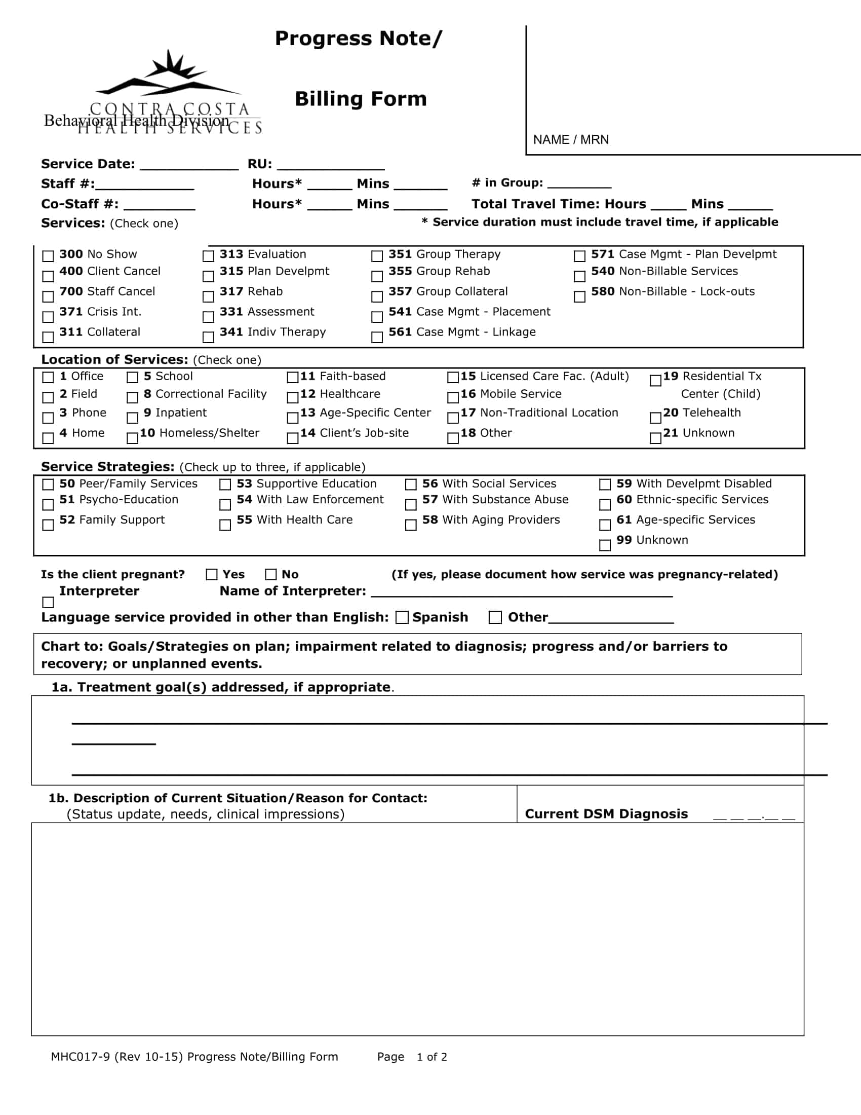 therapy progress notes therapy progress notes