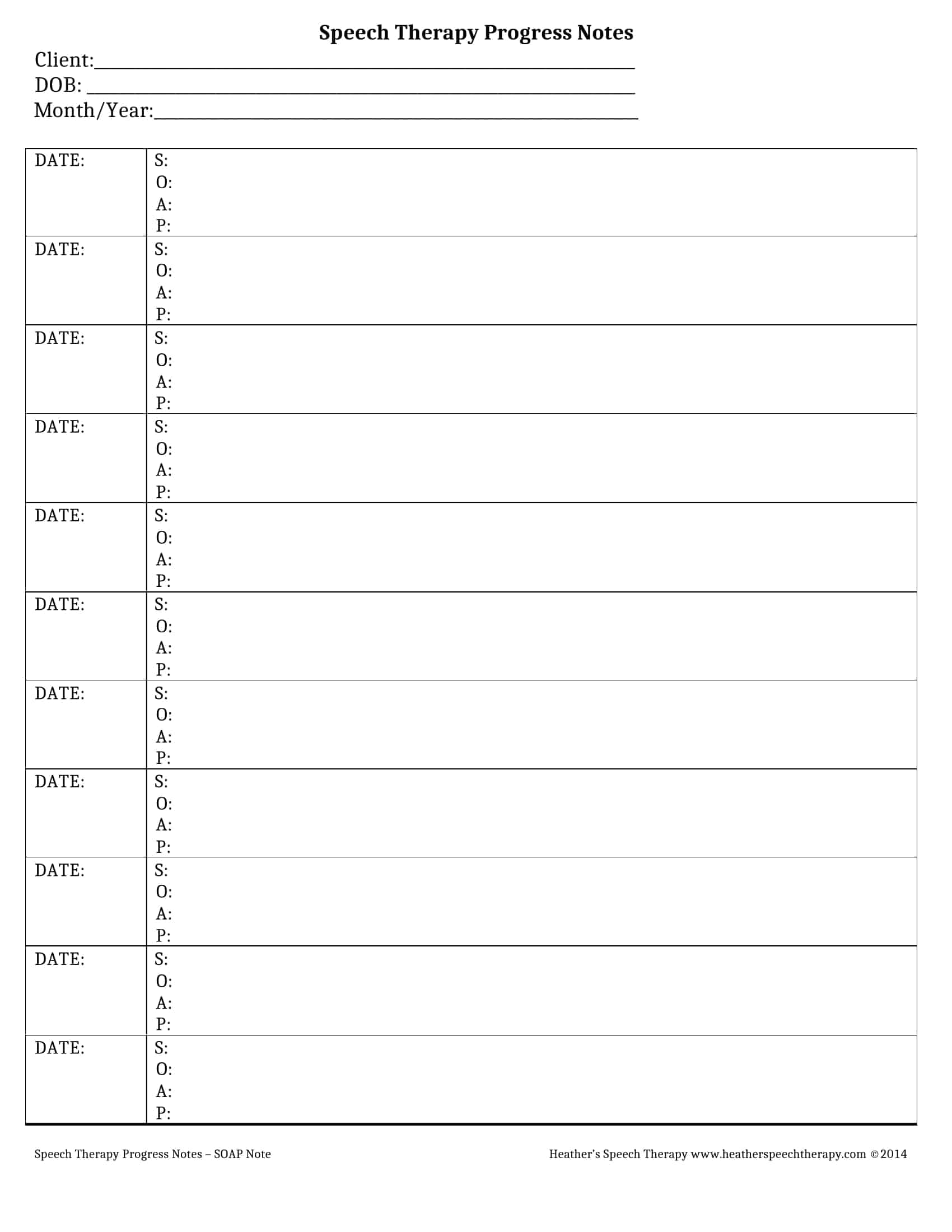 therapy soap note example therapy soap note example