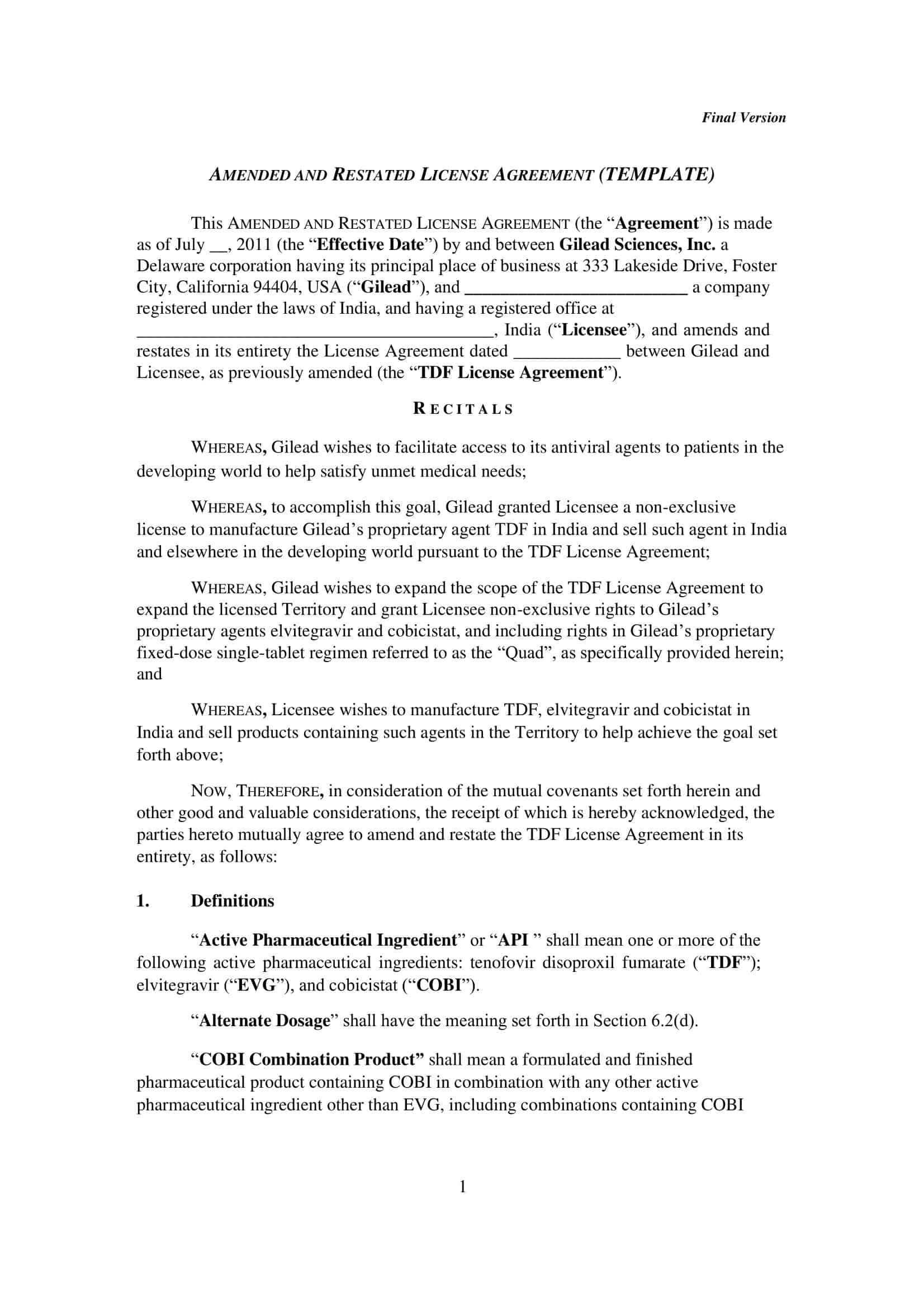 trademark license agreement trademark license agreement