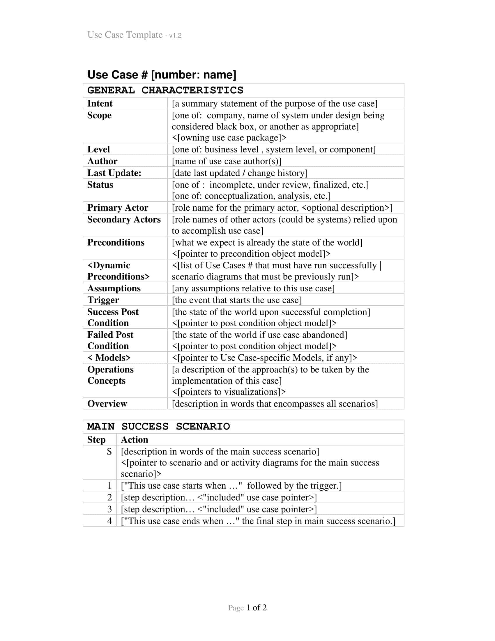 use case document use case document