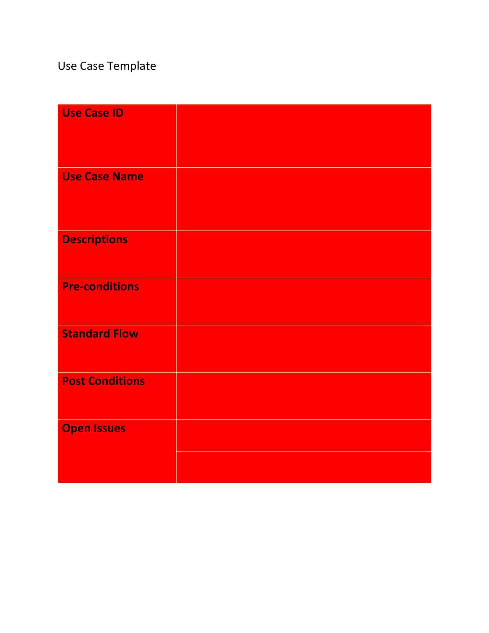 use case template excel use case template excel