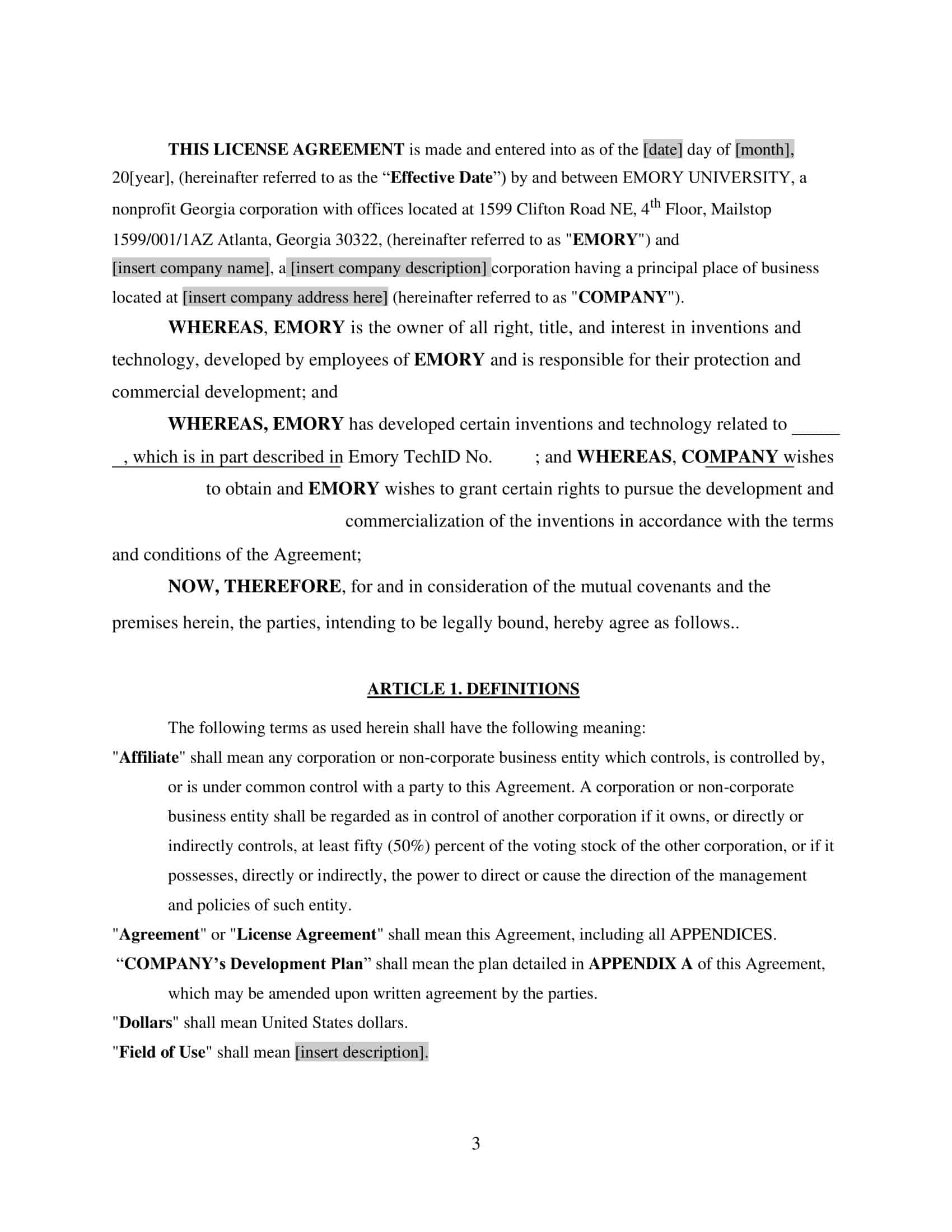 user license agreement user license agreement