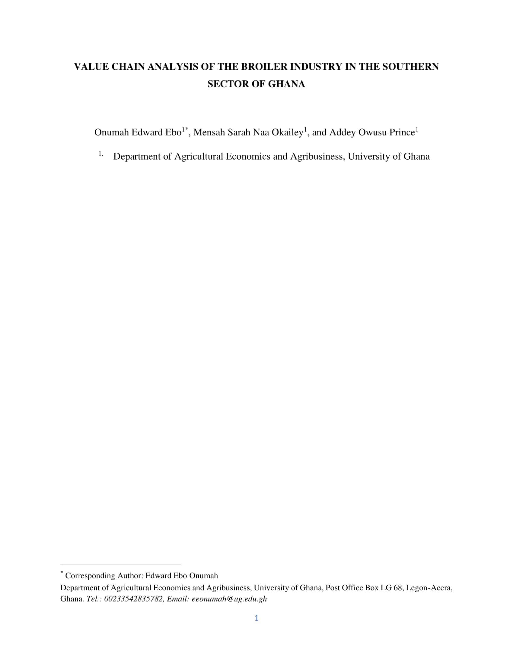 value chain analysis ghana value chain analysis ghana
