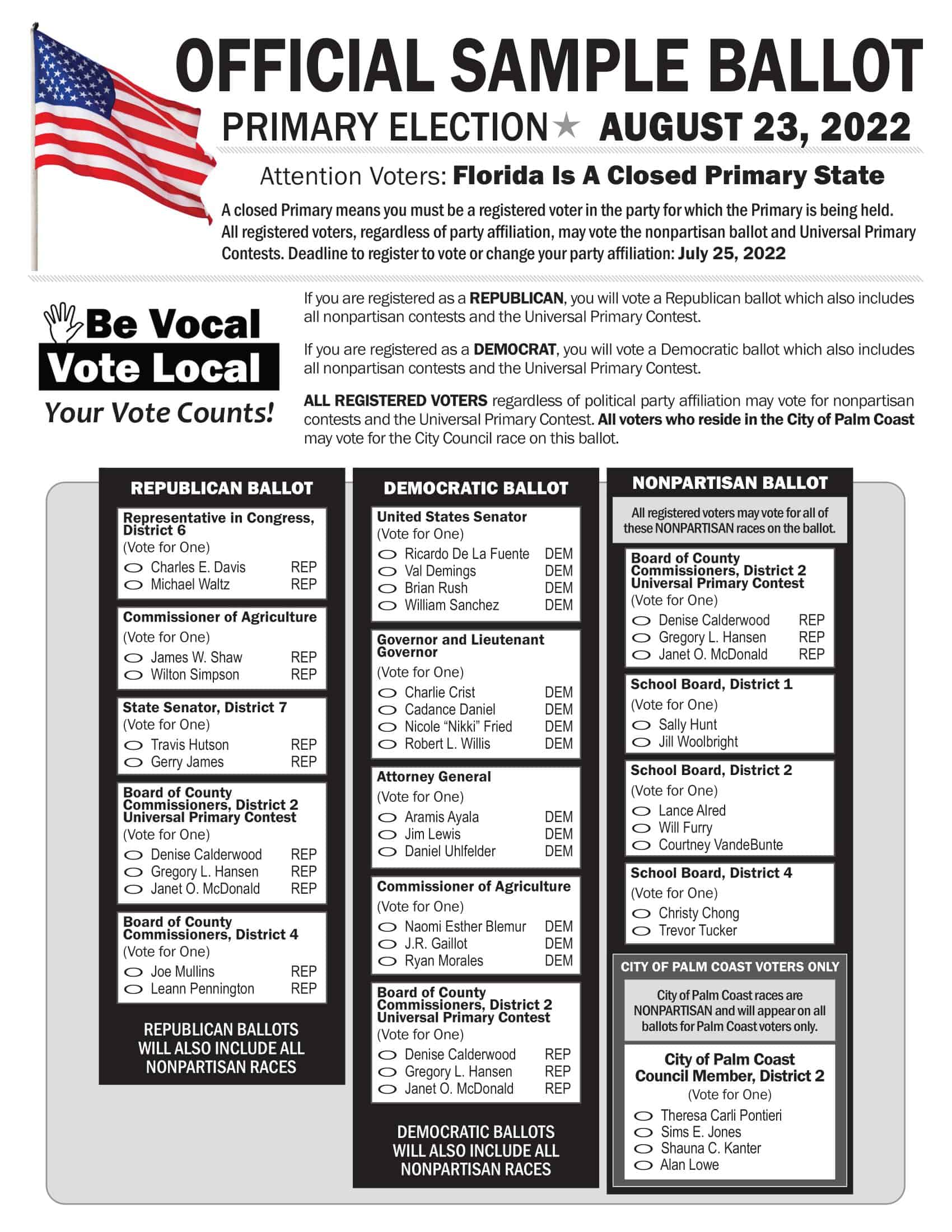 Free Printable Ballot Templates Word PDF Sample Voting Free Printable Ballot Templates Word PDF Sample Voting