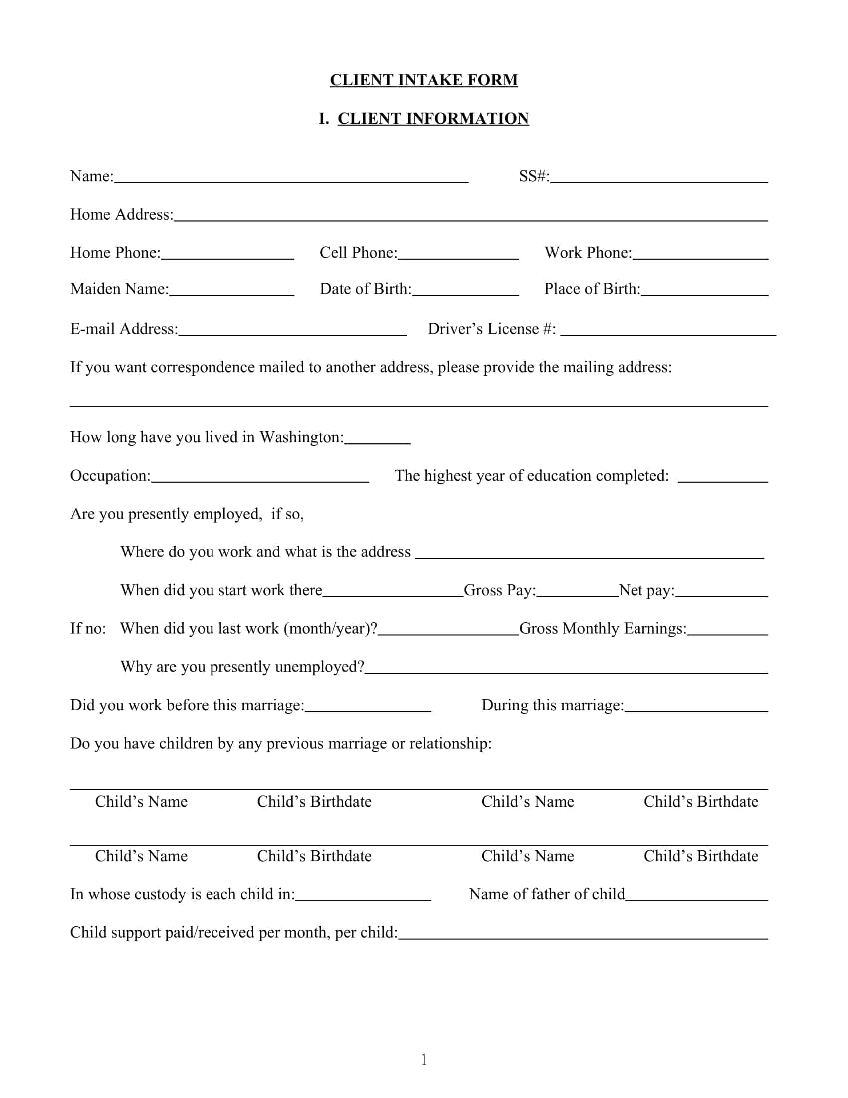 web design client intake form web design client intake form