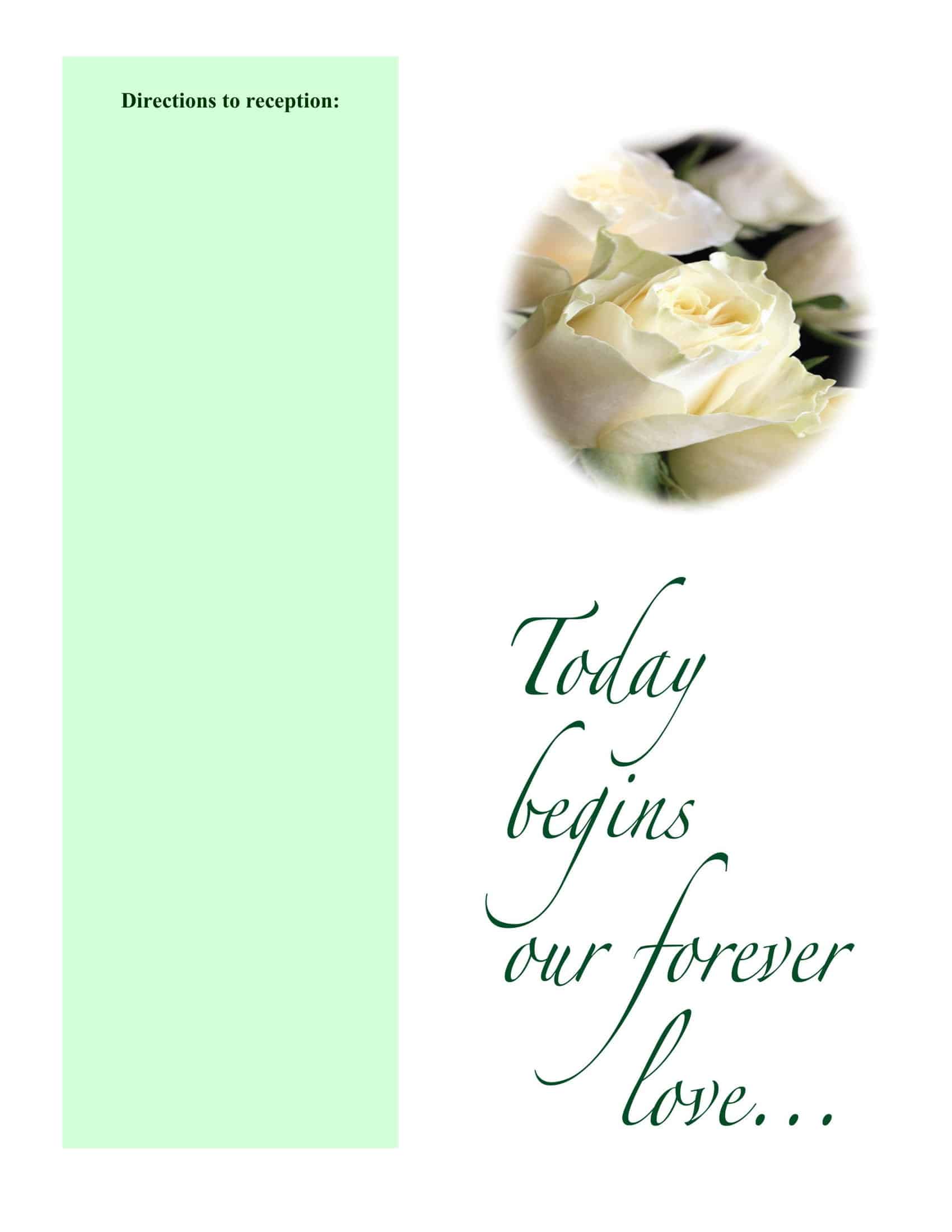 wedding ceremony program examples wedding ceremony program examples