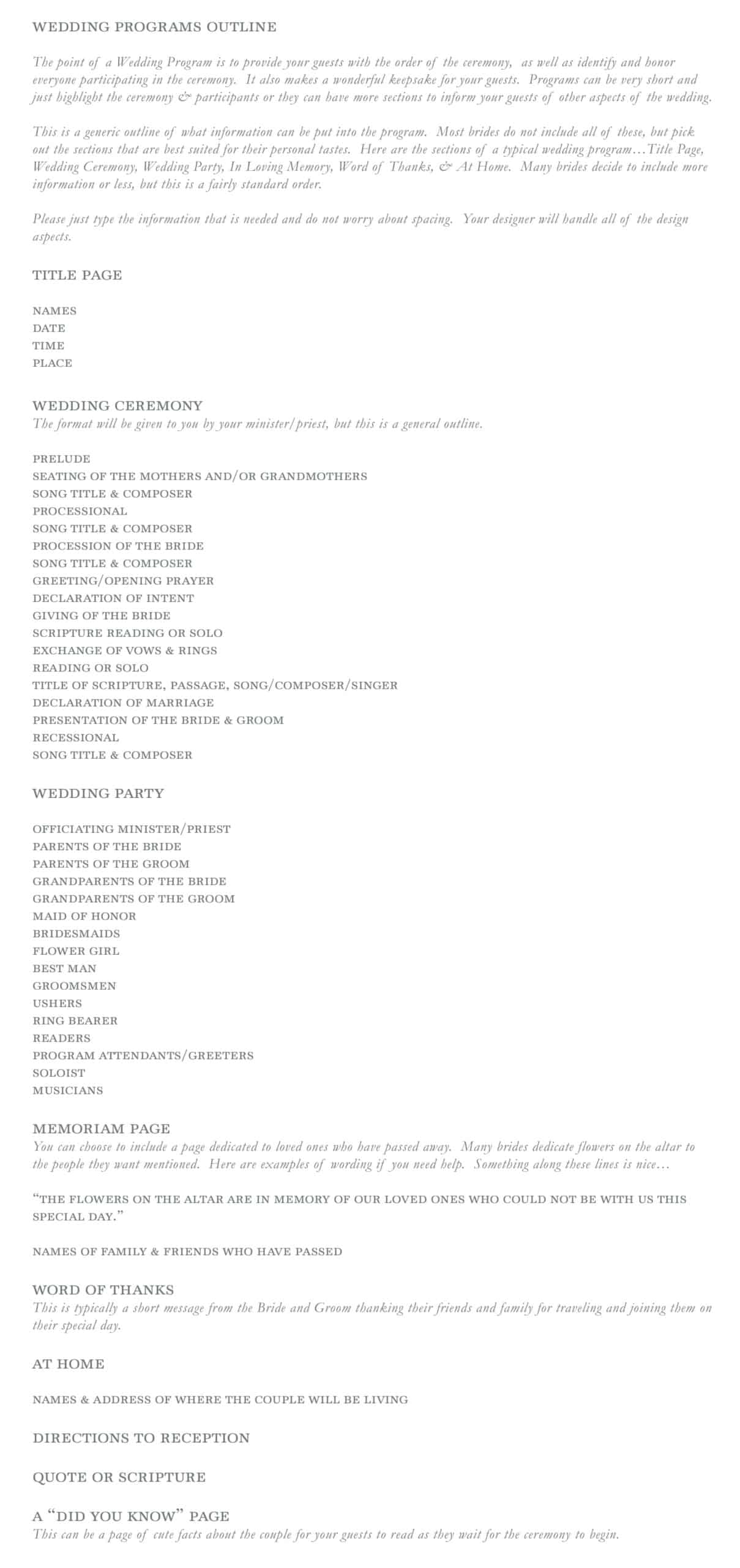 wedding program fans wedding program fans