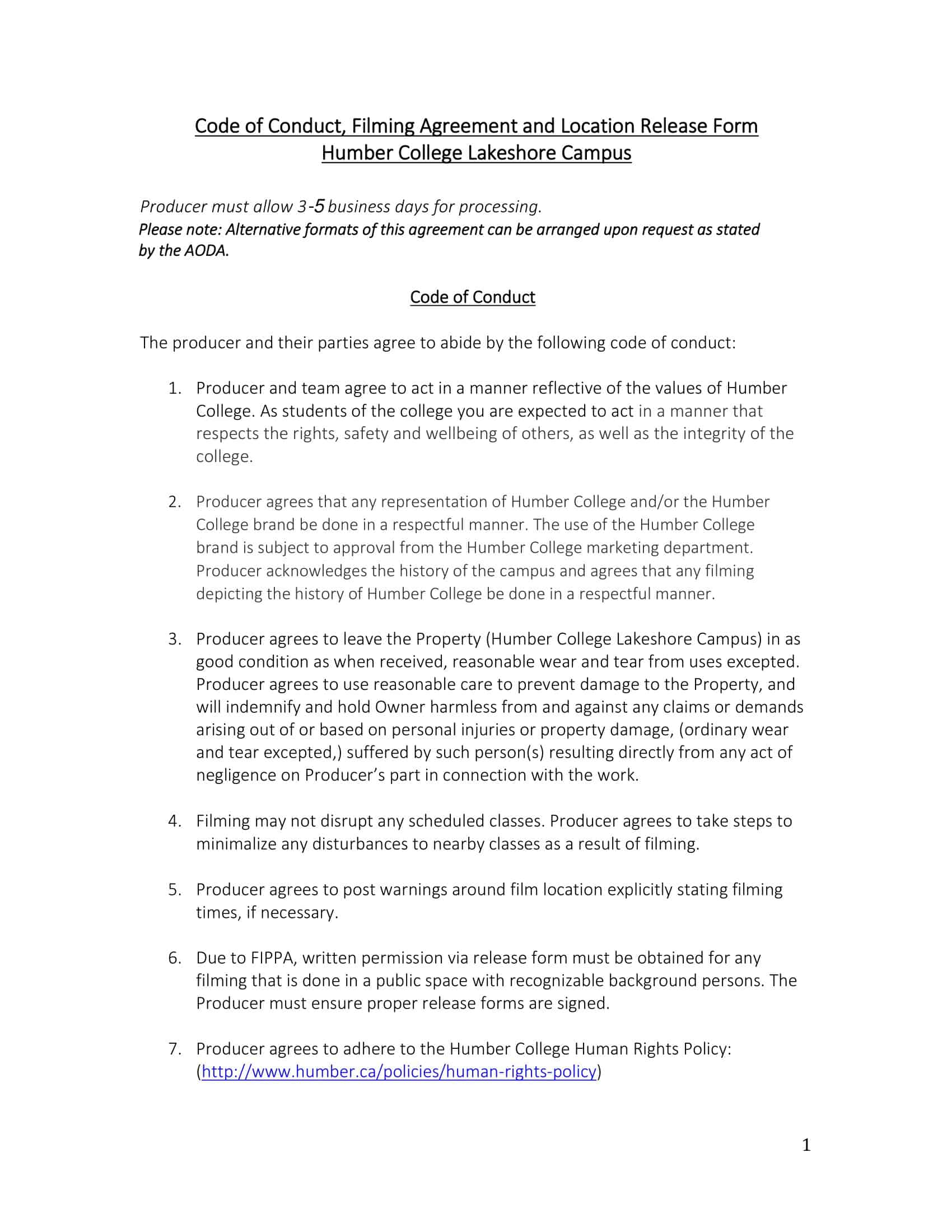 what is a location release form what is a location release form