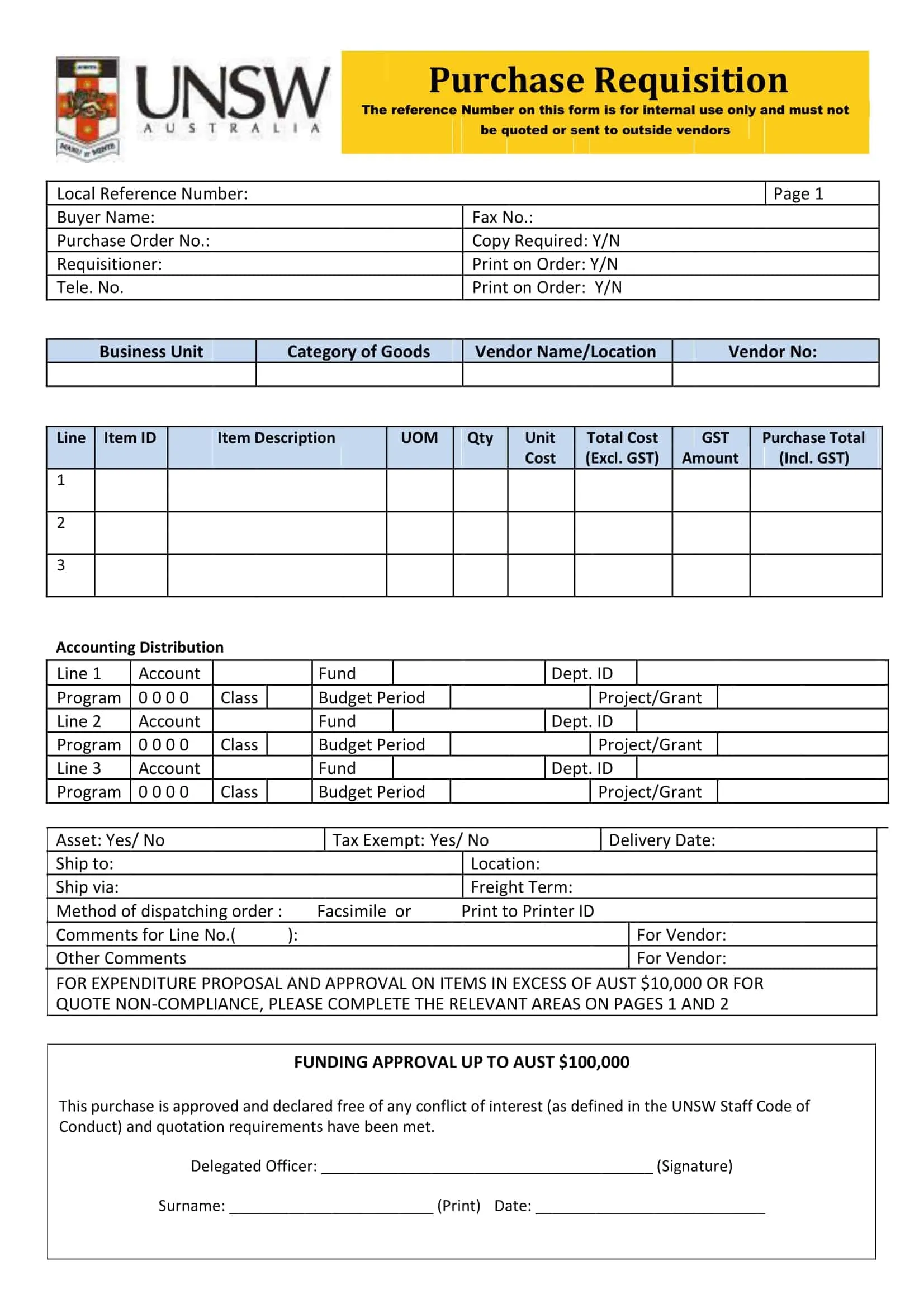 what is a requisition form what is a requisition form