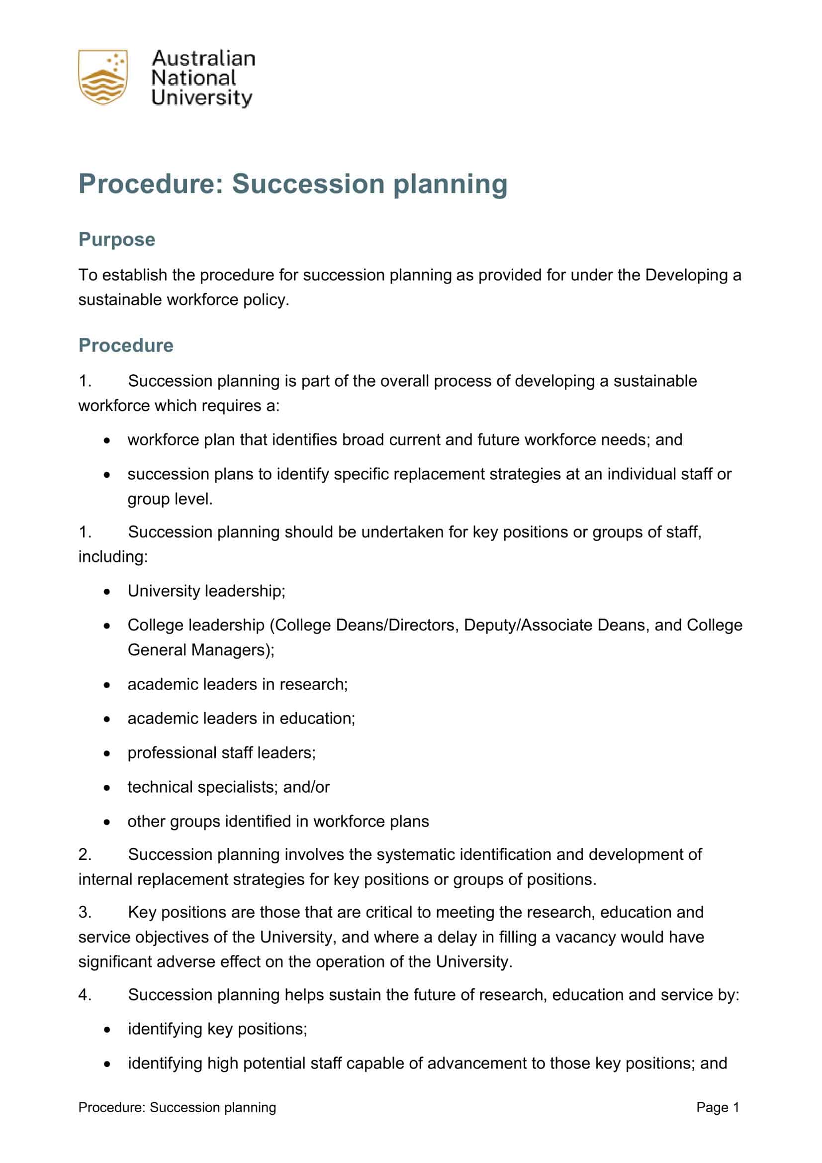 what is a succession plan what is a succession plan