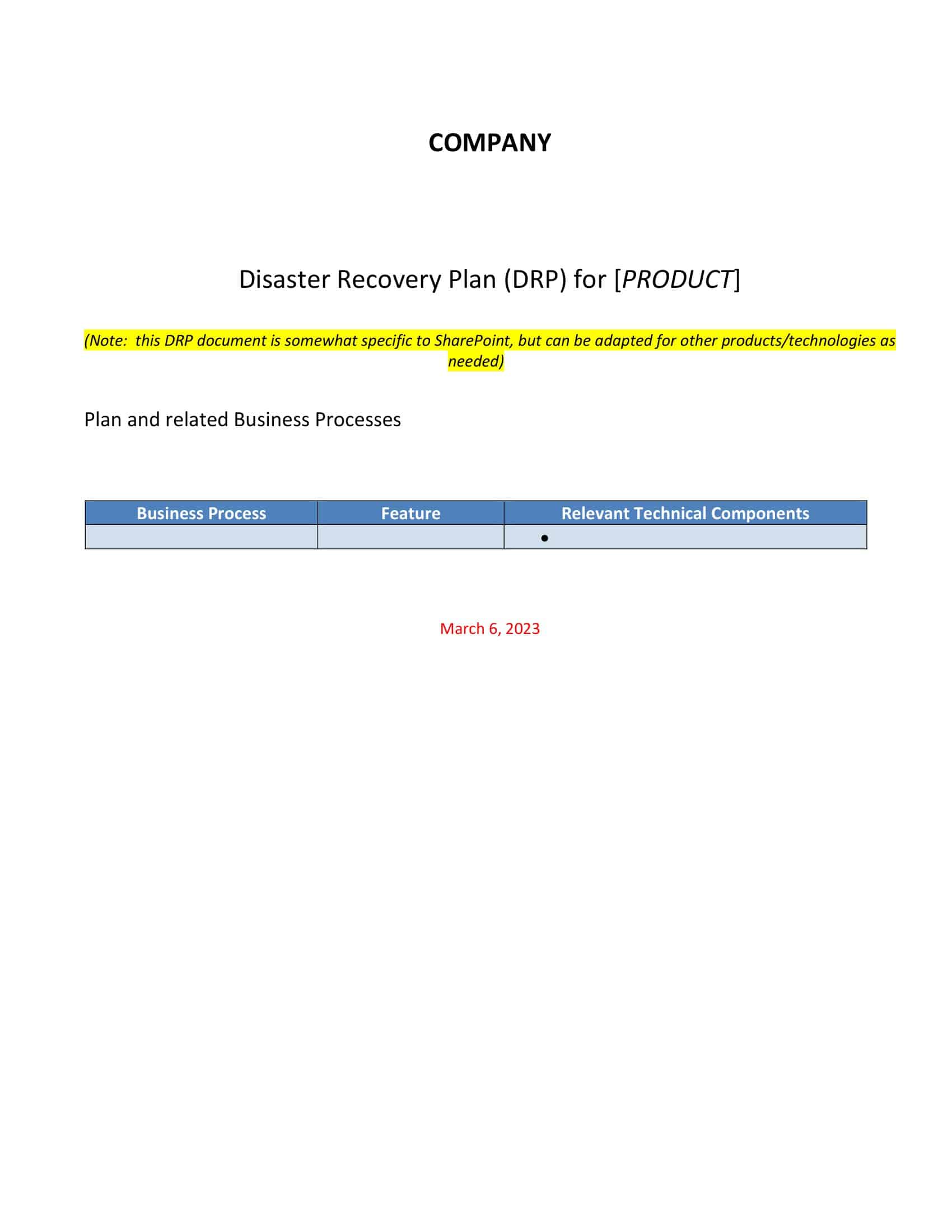 what is disaster recovery plan what is disaster recovery plan