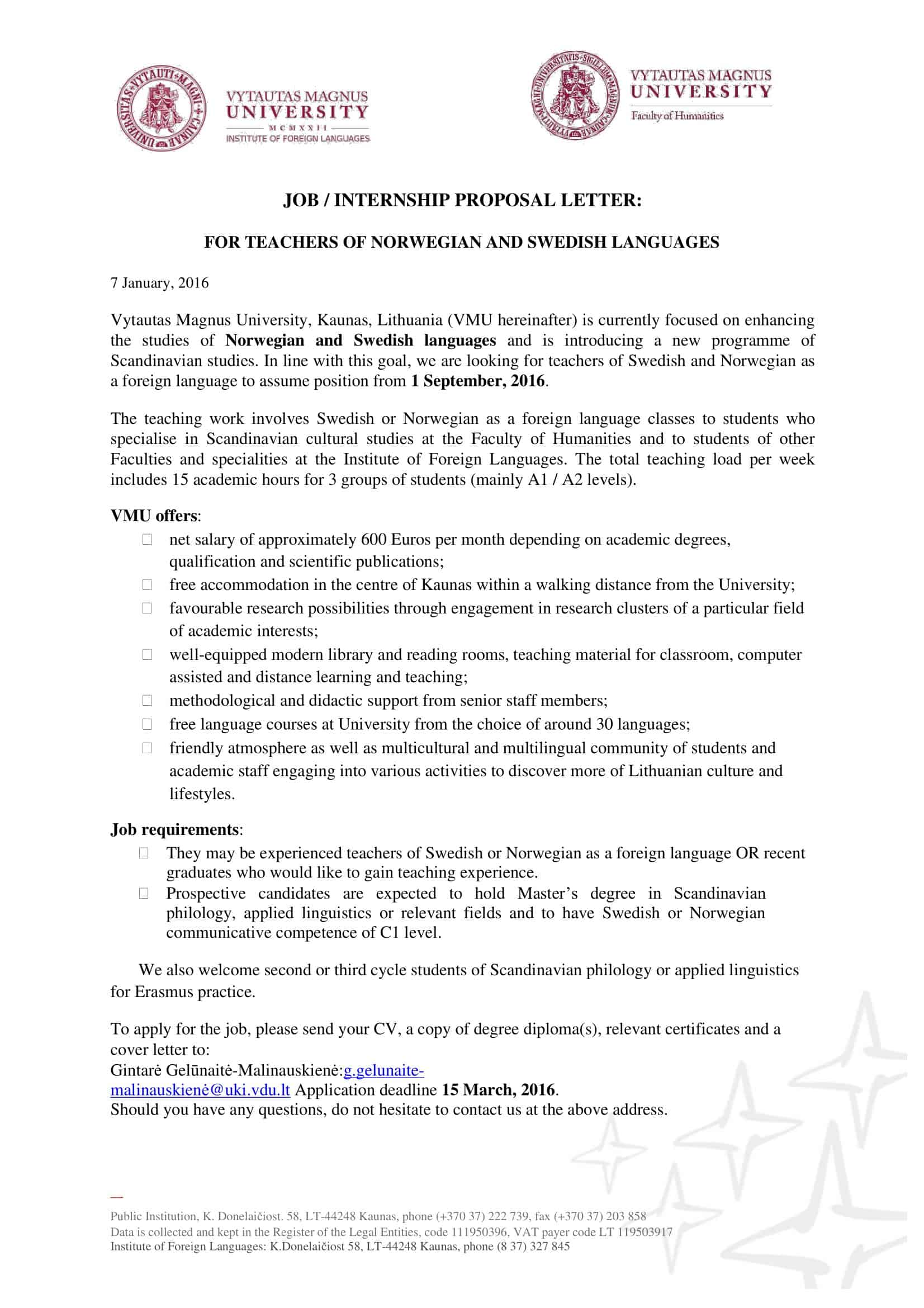 writing a job proposal writing a job proposal