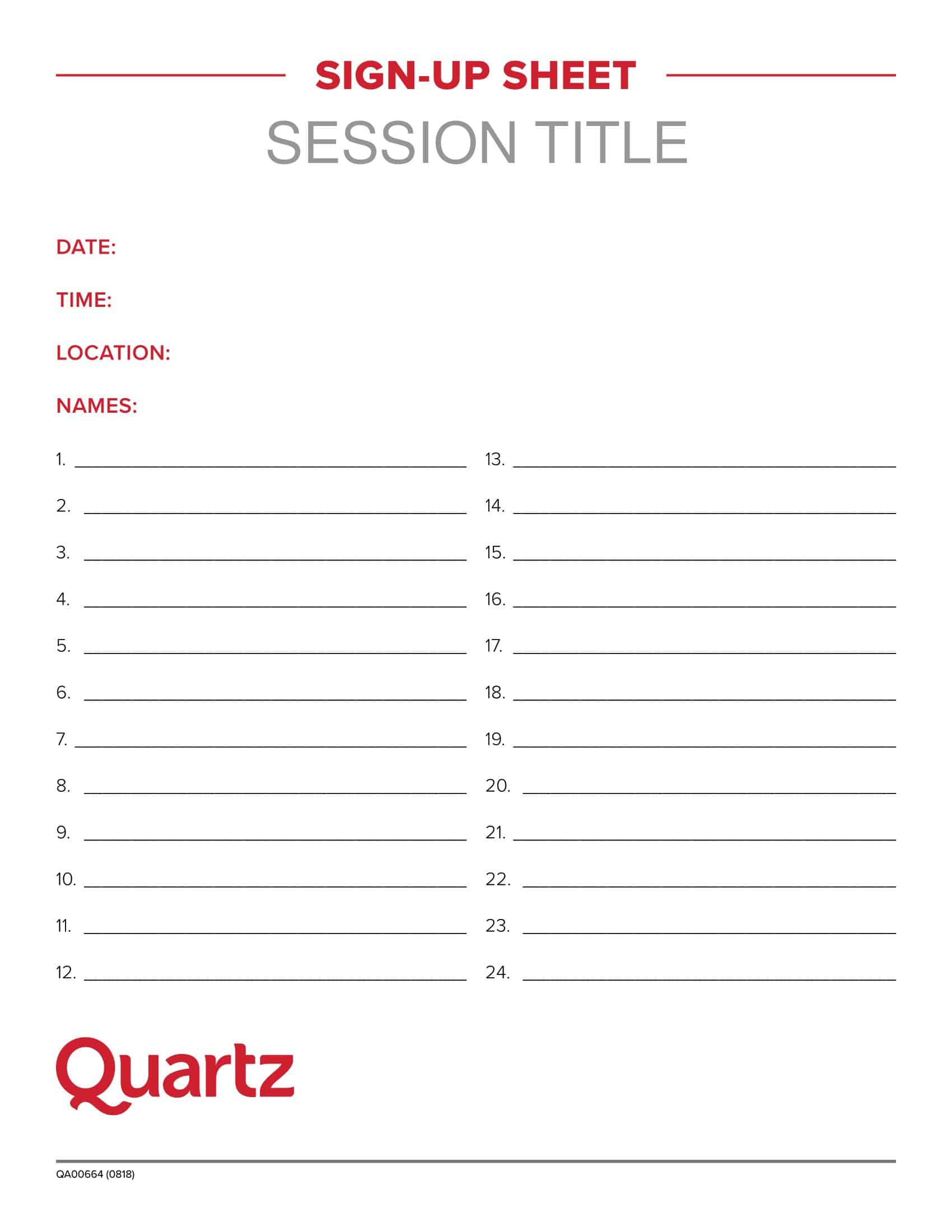 Blank Sign Up Sheet With 20 Lines Analytics Blank Sign Up Sheet With 20 Lines Analytics