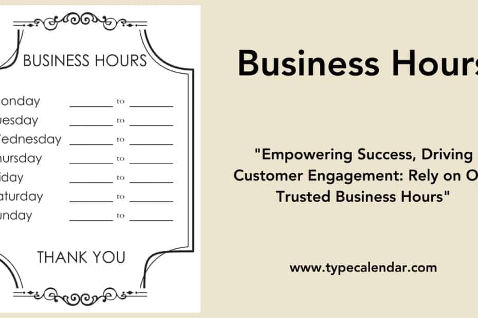 Business Hours