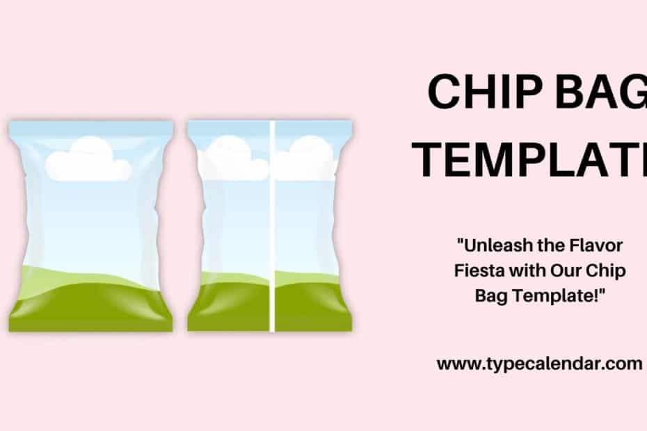 Chip Bag Template