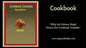 Free Printable Cookbook Templates [Word, PDF]