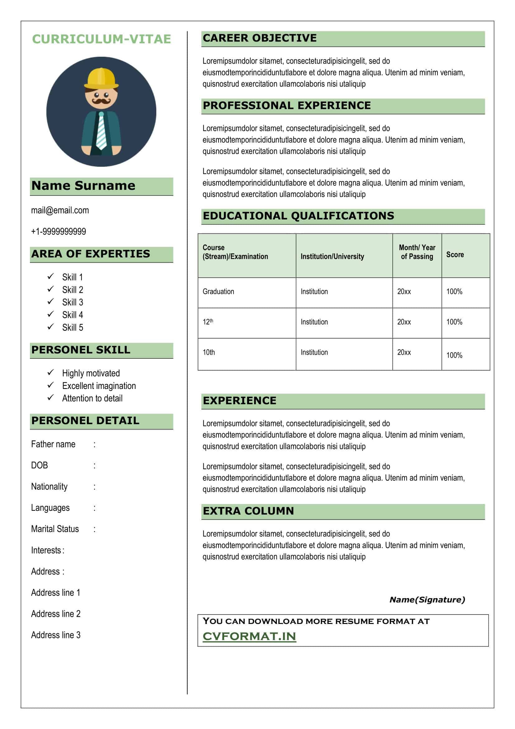Download Curriculum Vitae PDF Download Curriculum Vitae PDF