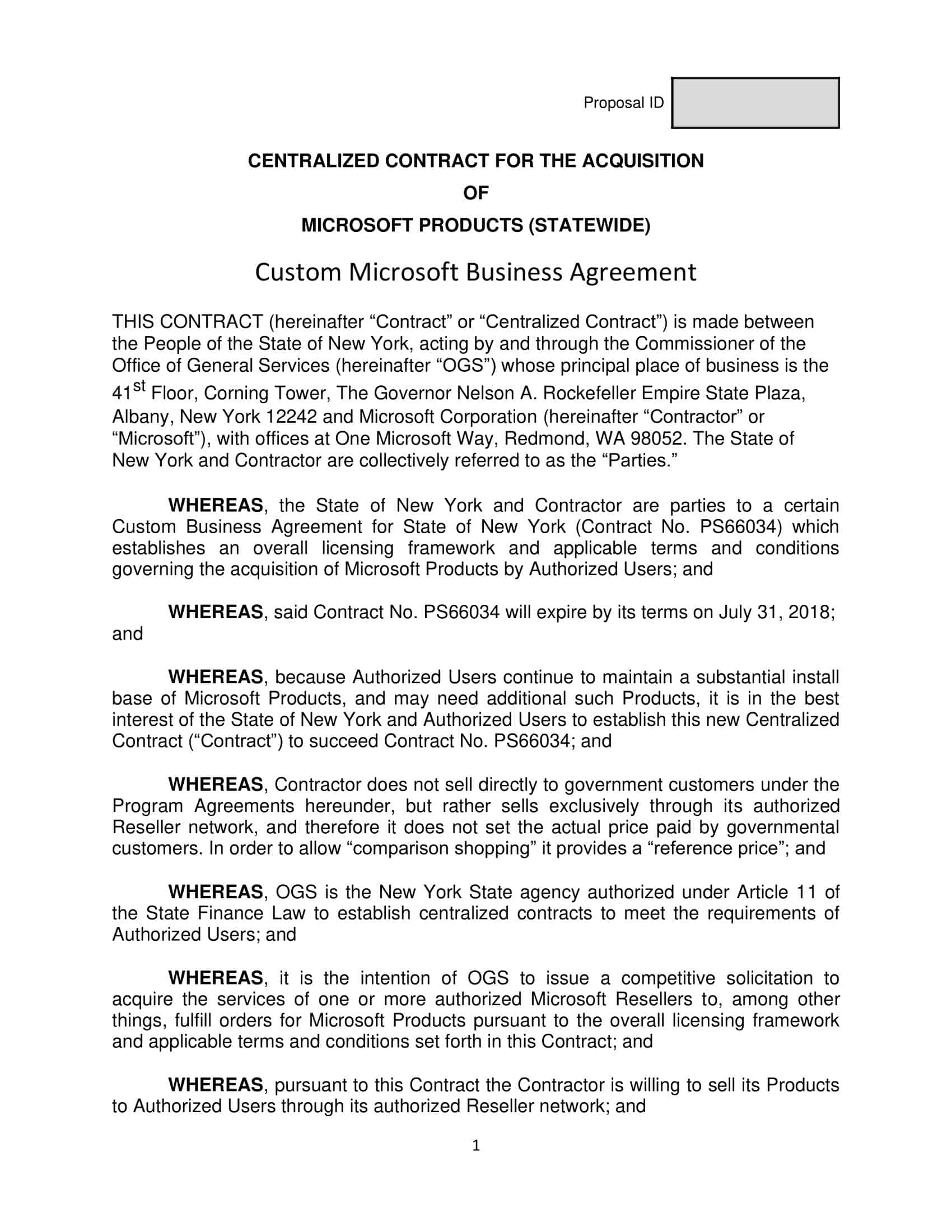 Downloadable Business Contract Sample Downloadable Business Contract Sample