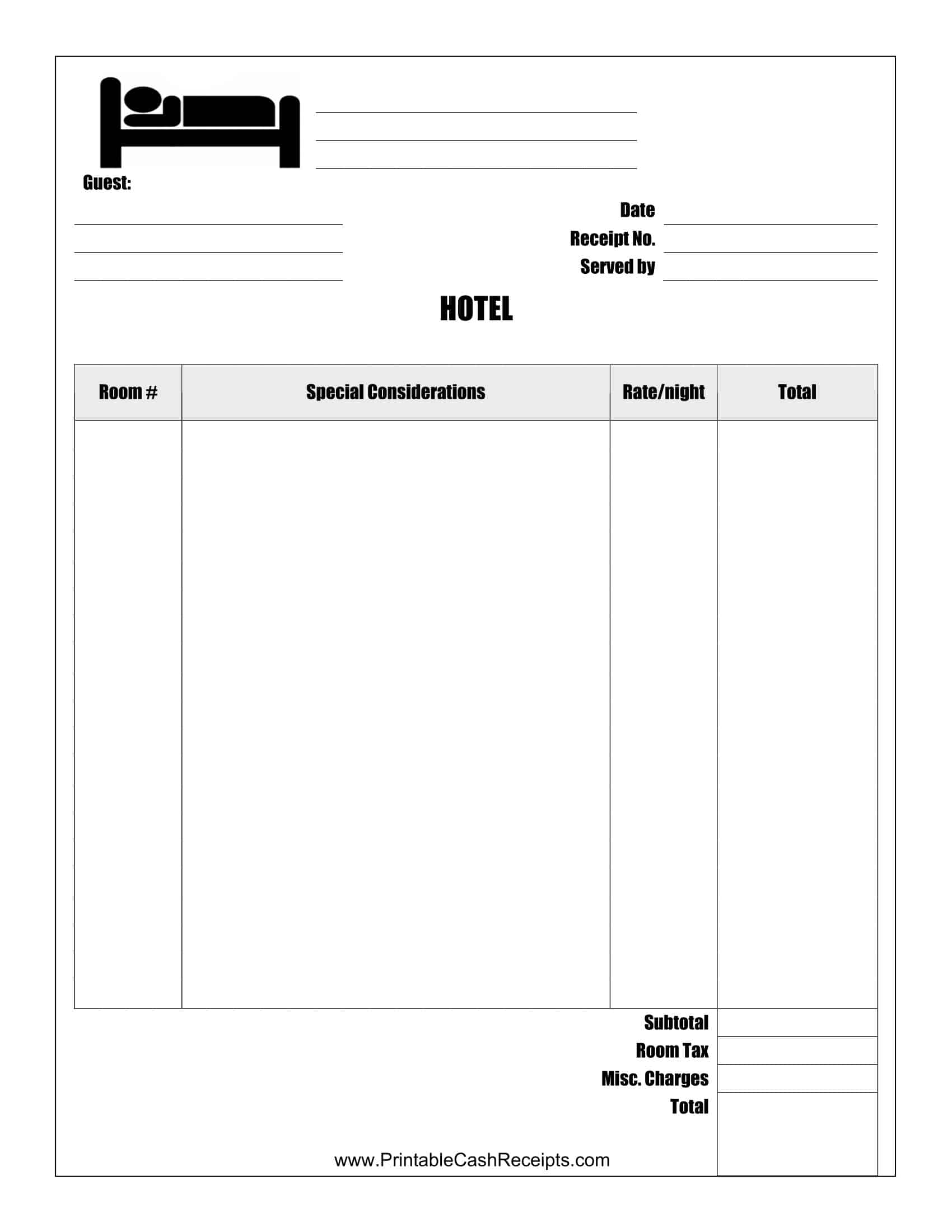 Editable Download Receipt Template Editable Download Receipt Template