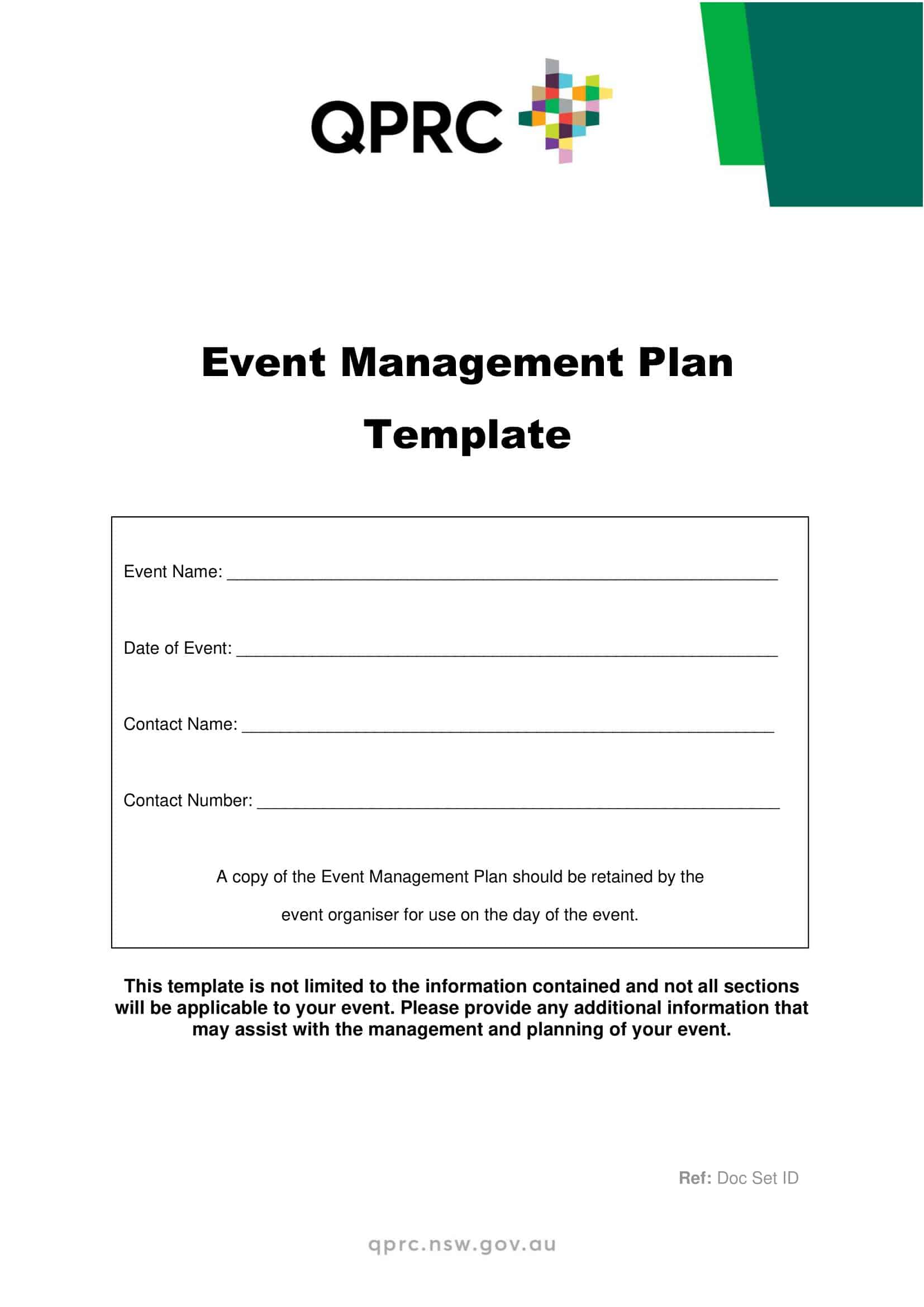 Event Planning Printable Word Event Planning Printable Word