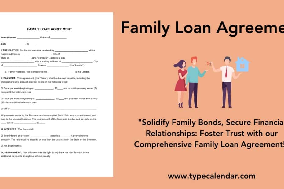 Family Loan Agreement