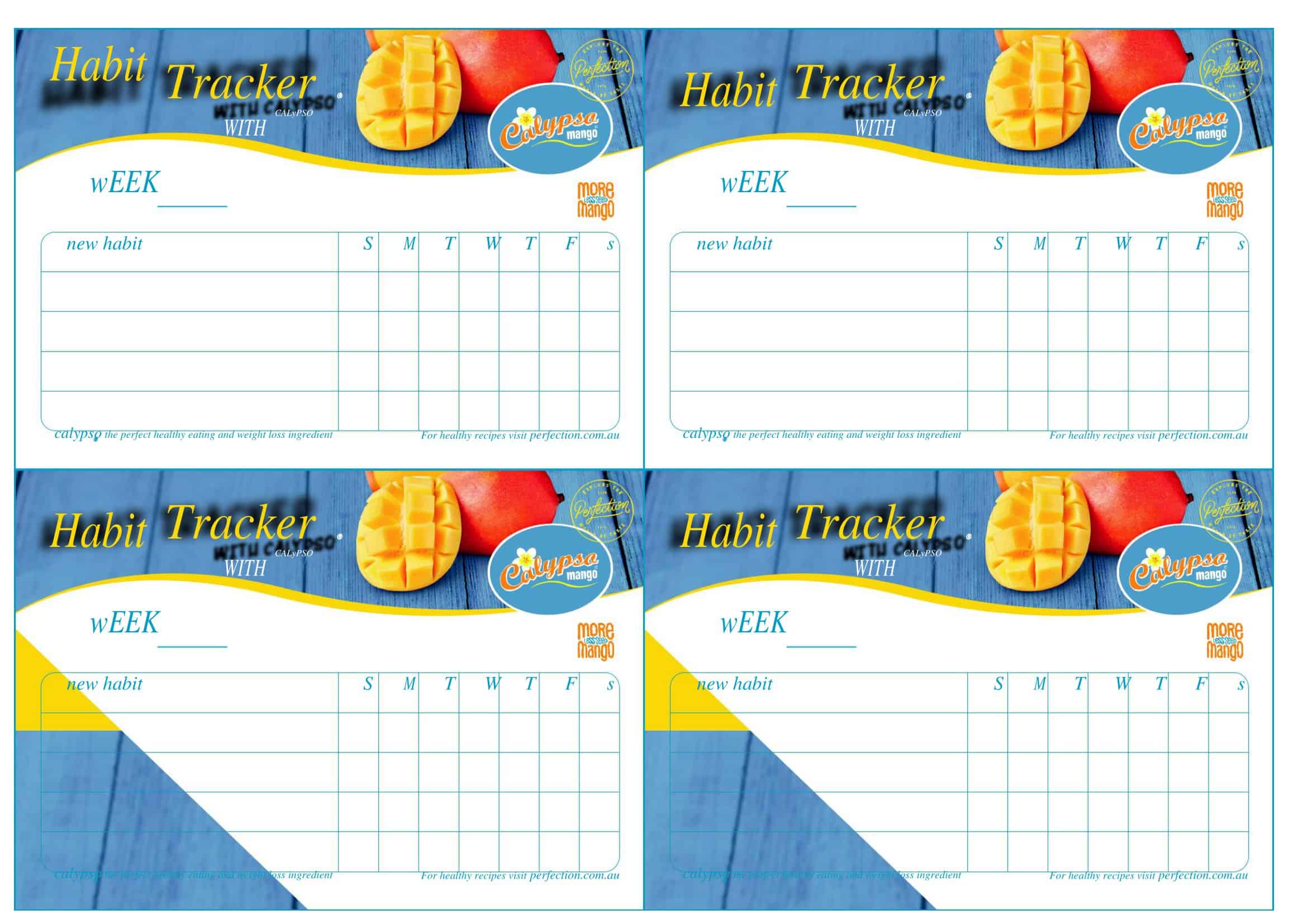 Fillable Best Habit Tracker Fillable Best Habit Tracker