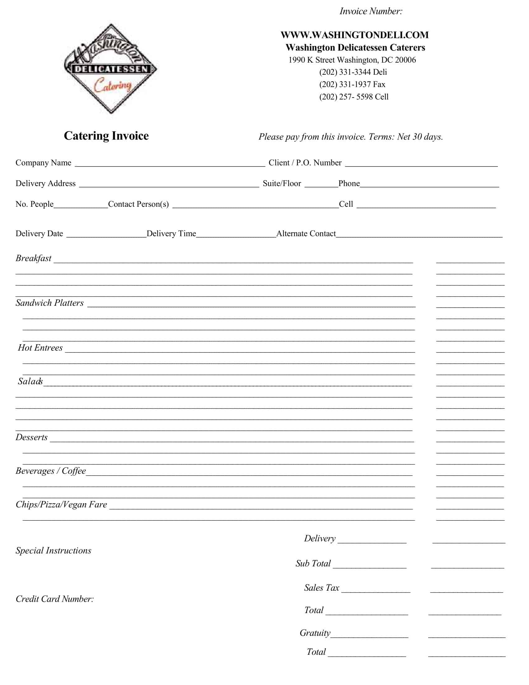 Free Editable Invoice Template Free Editable Invoice Template