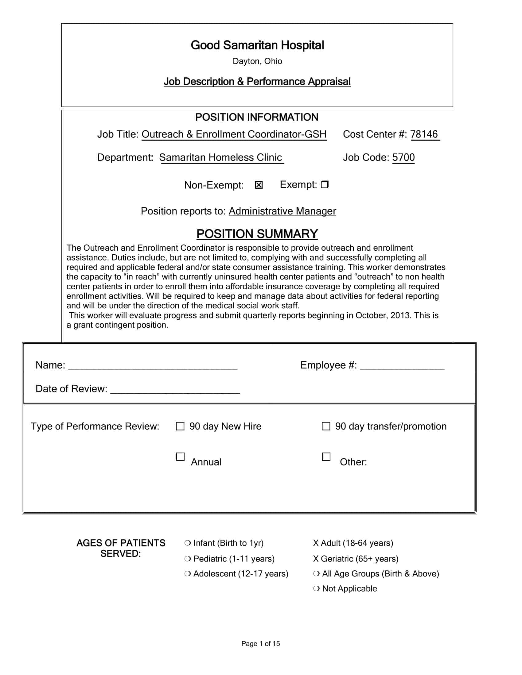 Free Printable 90 Day Review Evaluation Templates Word PDF 
