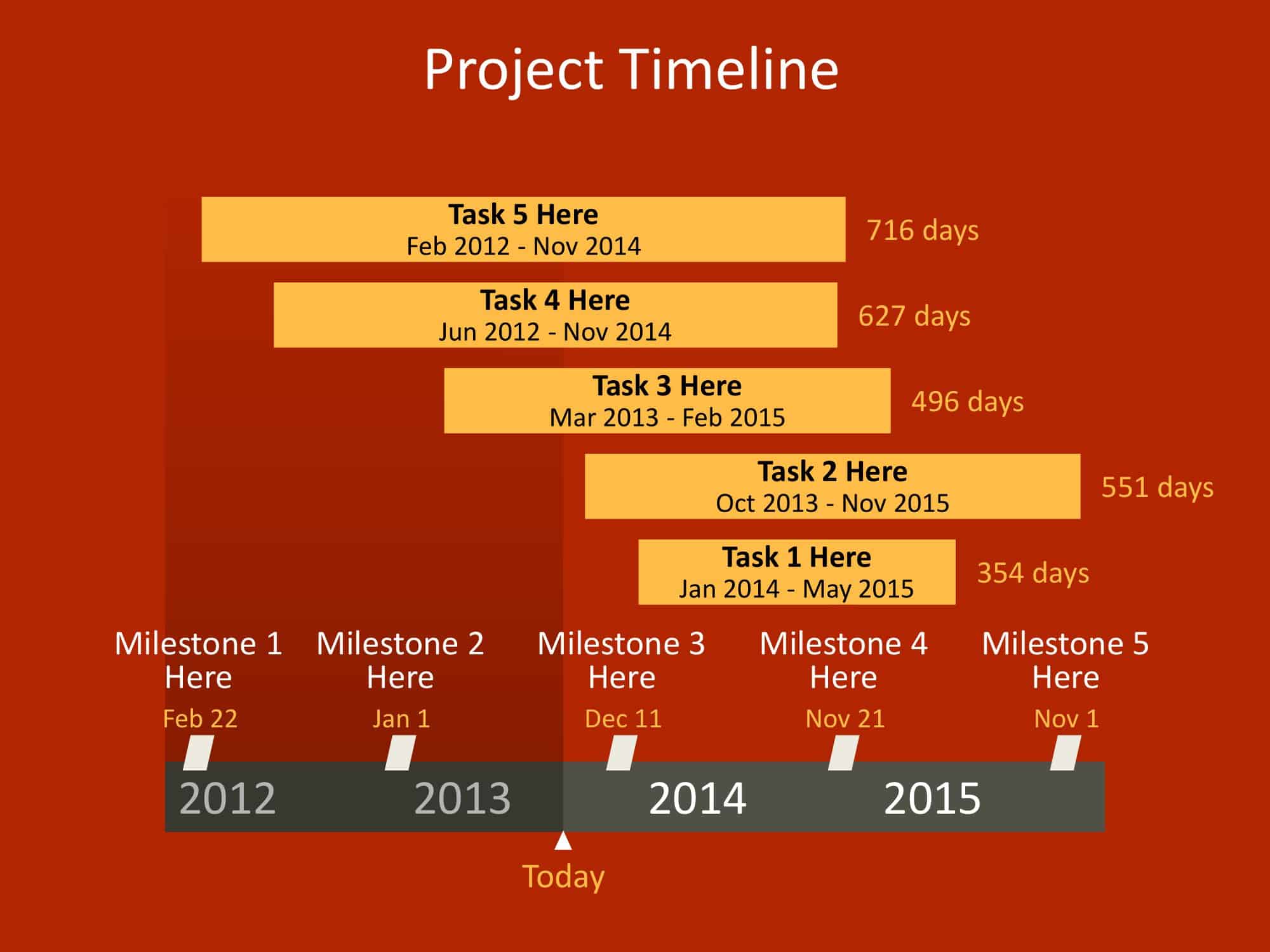 Free Printable Timeline Templates [Word, Excel] Historical