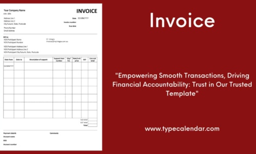 Free Printable Invoice Templates [Excel, Word, PDF] & Blank Download