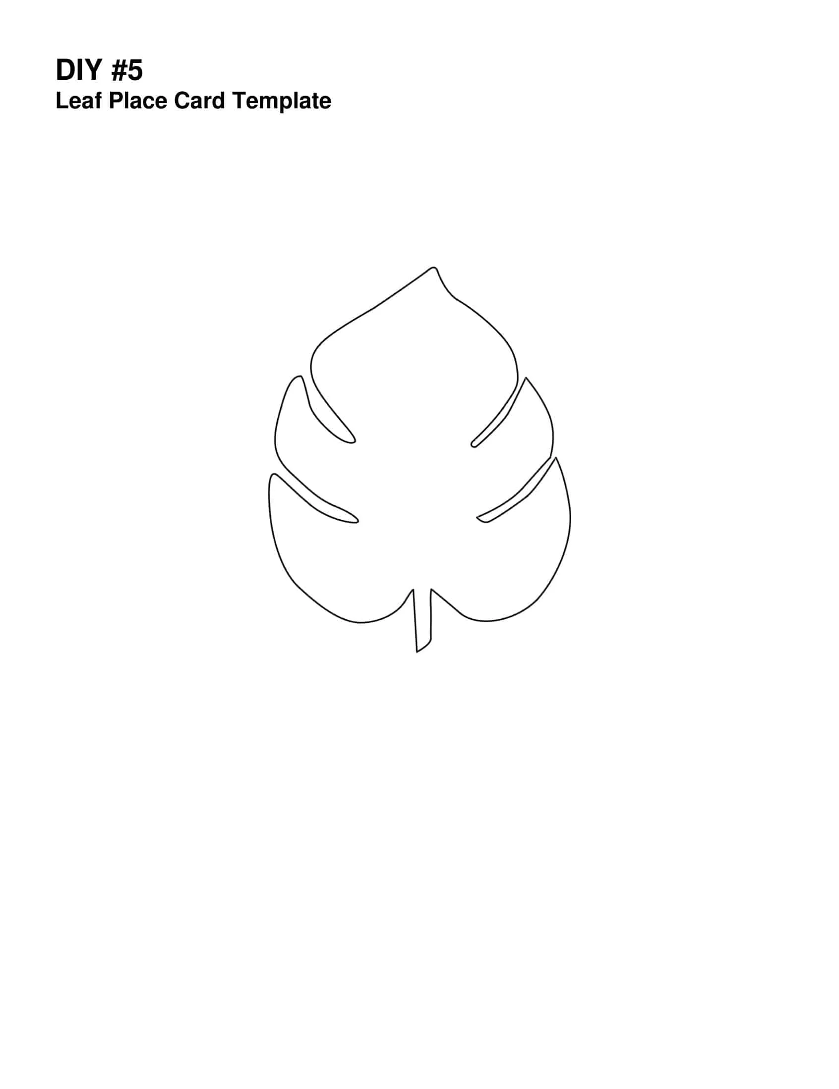 PDF Place Card Template Free PDF Place Card Template Free