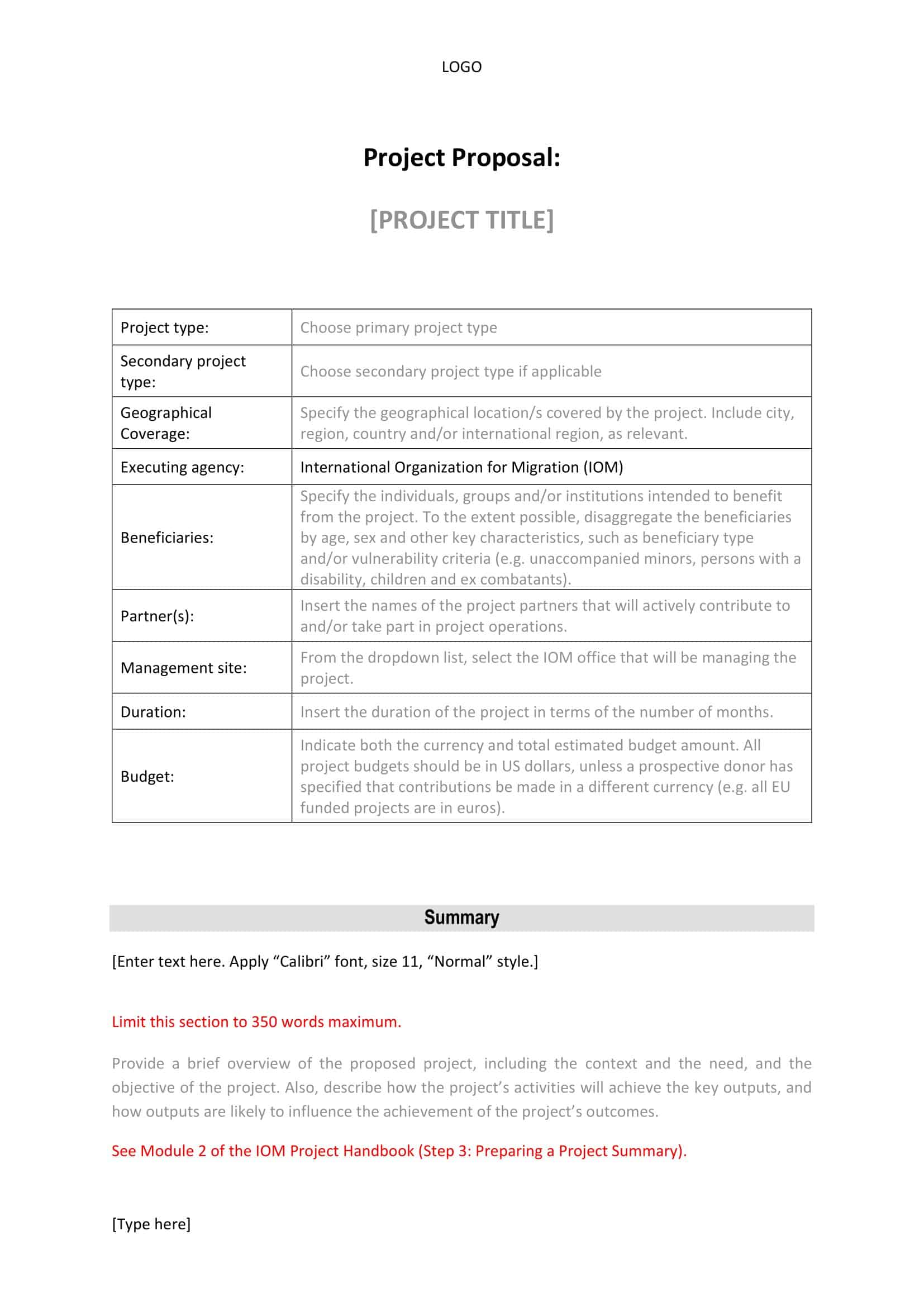 PDF Sample of Project Proposal PDF Sample of Project Proposal