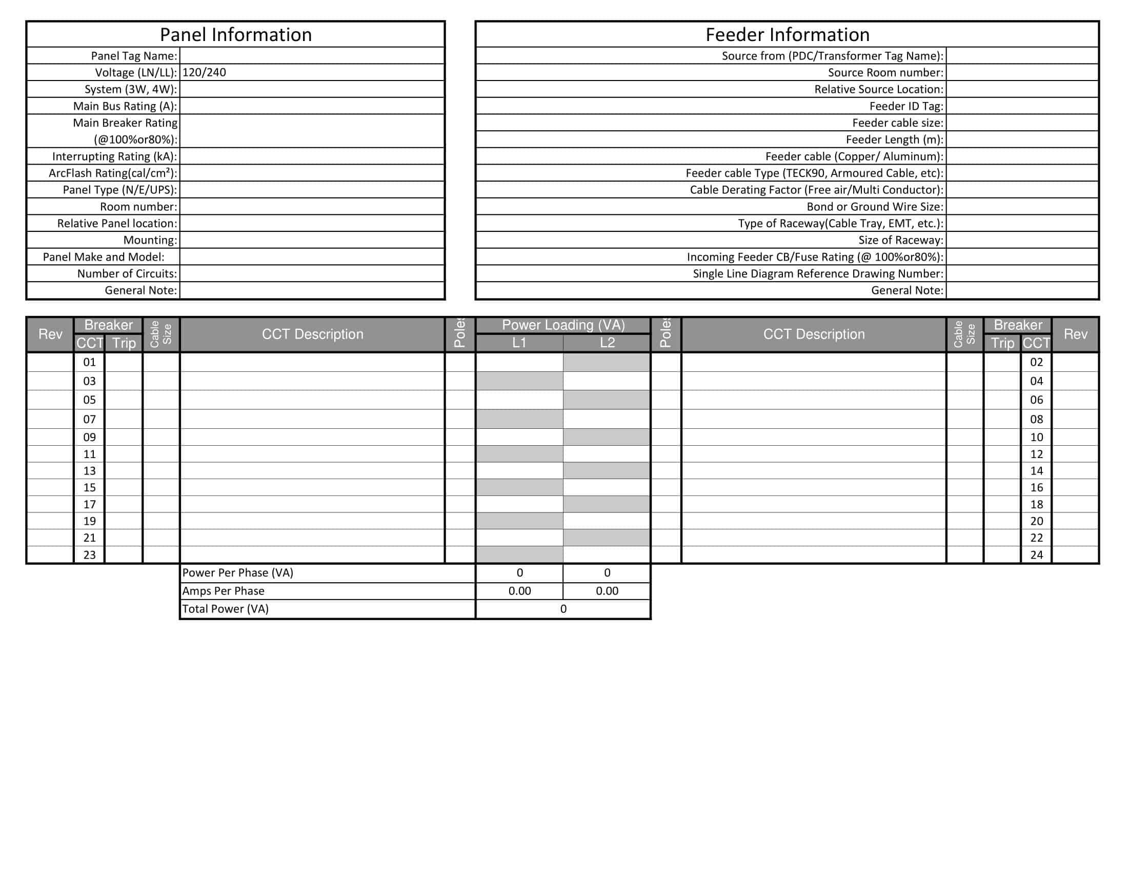 free-printable-panel-schedule-templates-pdf-excel-sample