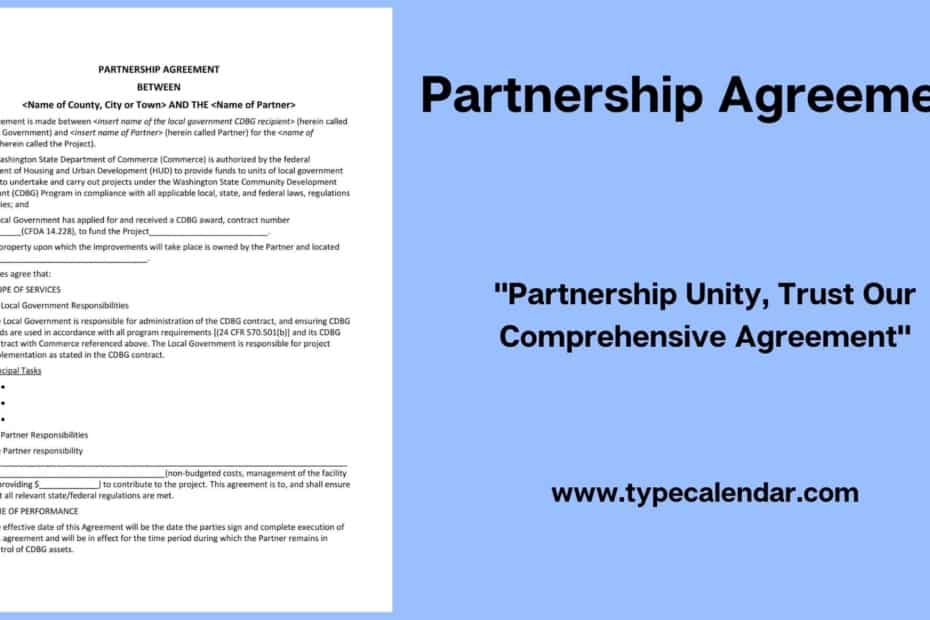 Partnership Agreement