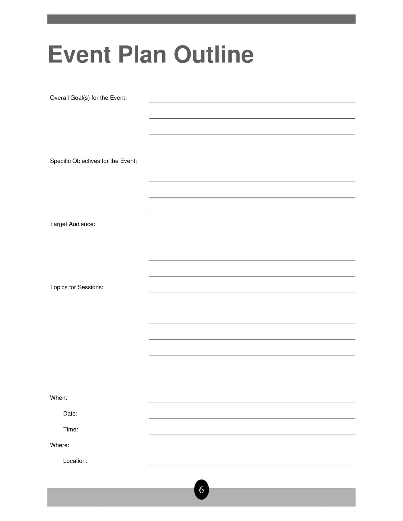 Printable Event Planning PDF Printable Event Planning PDF