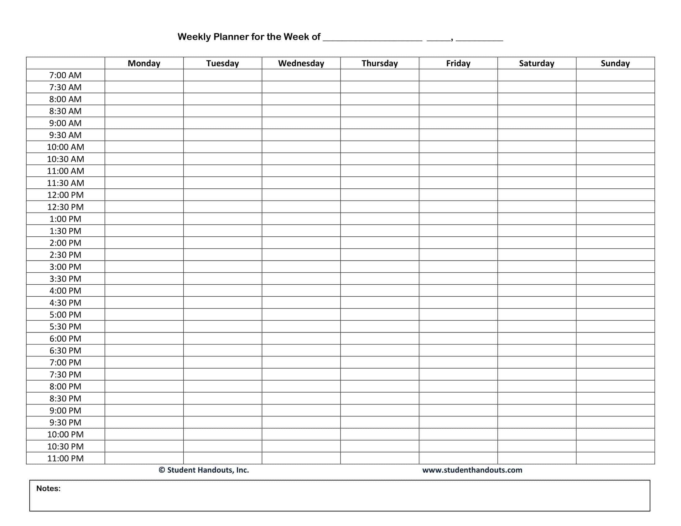 Free Printable Daily Planner Templates Excel PDF Word Digital Free Printable Daily Planner Templates Excel PDF Word Digital