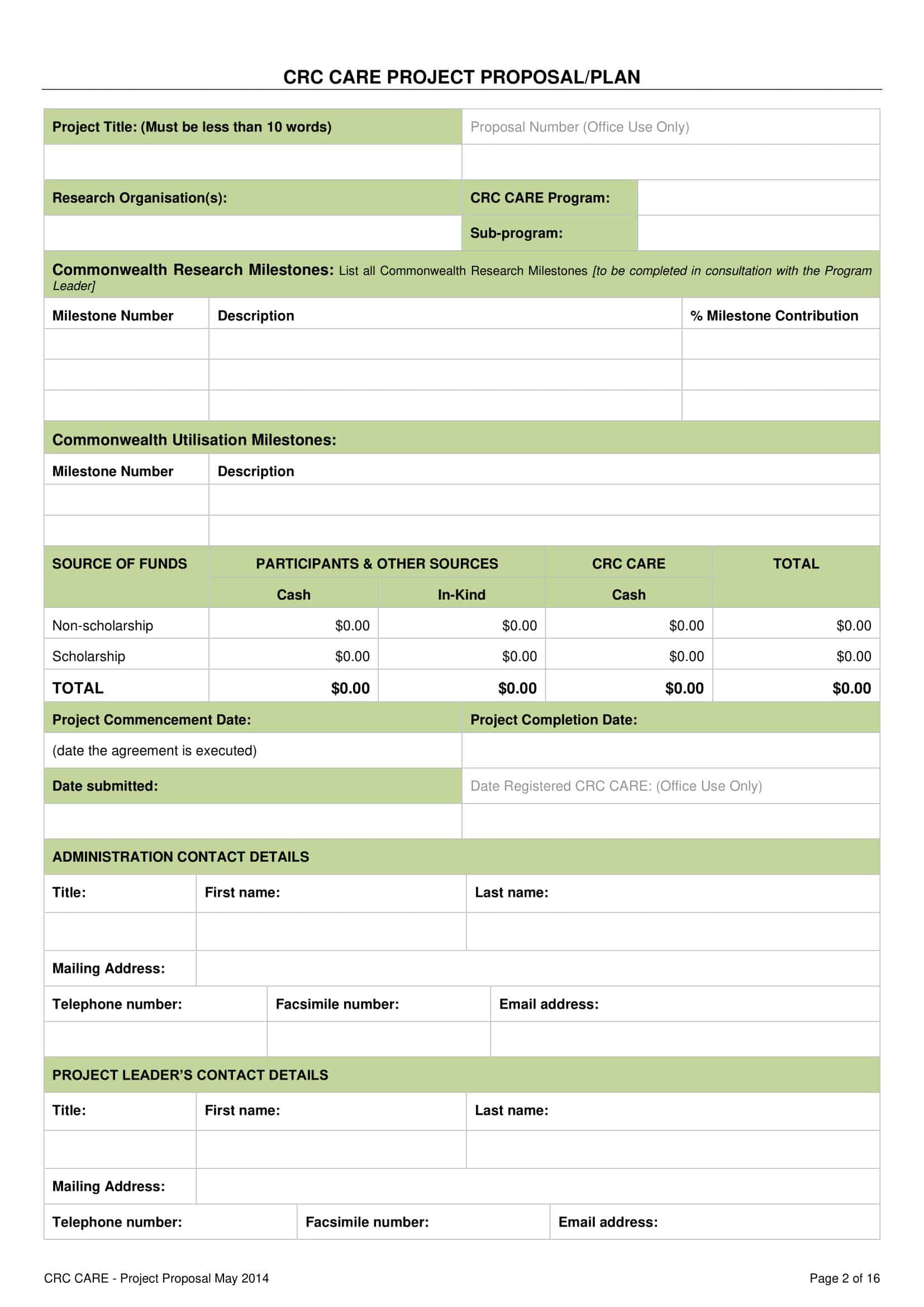 Project Proposal in Editable PDF Format Project Proposal in Editable PDF Format