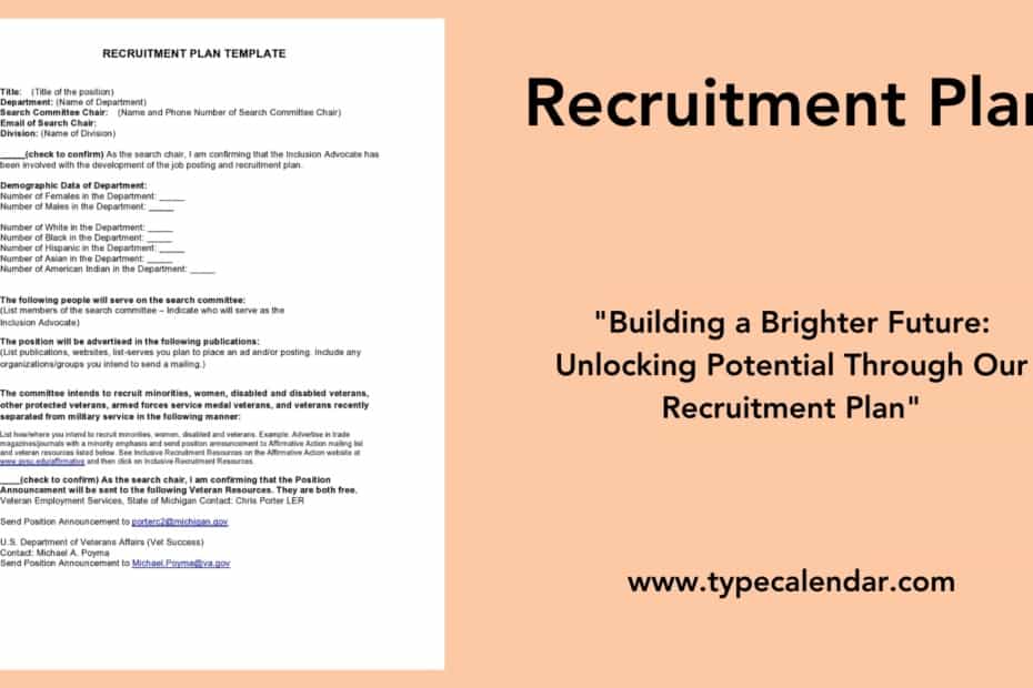 Recruitment Plan