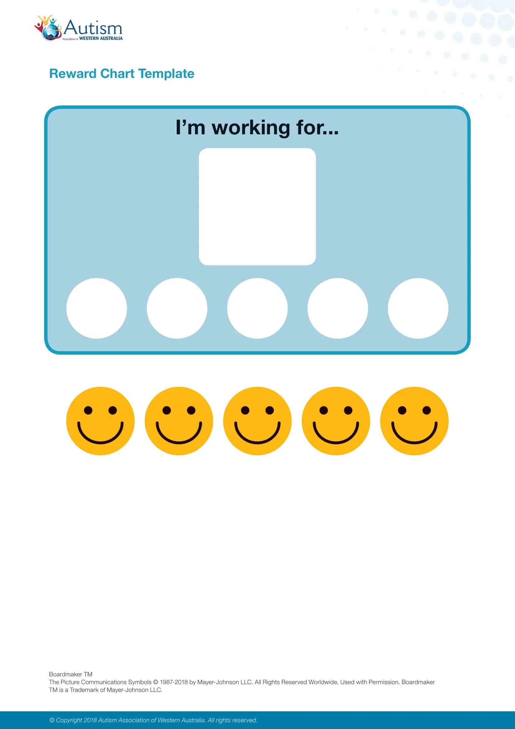 Reward Chart Printable Reward Chart Printable