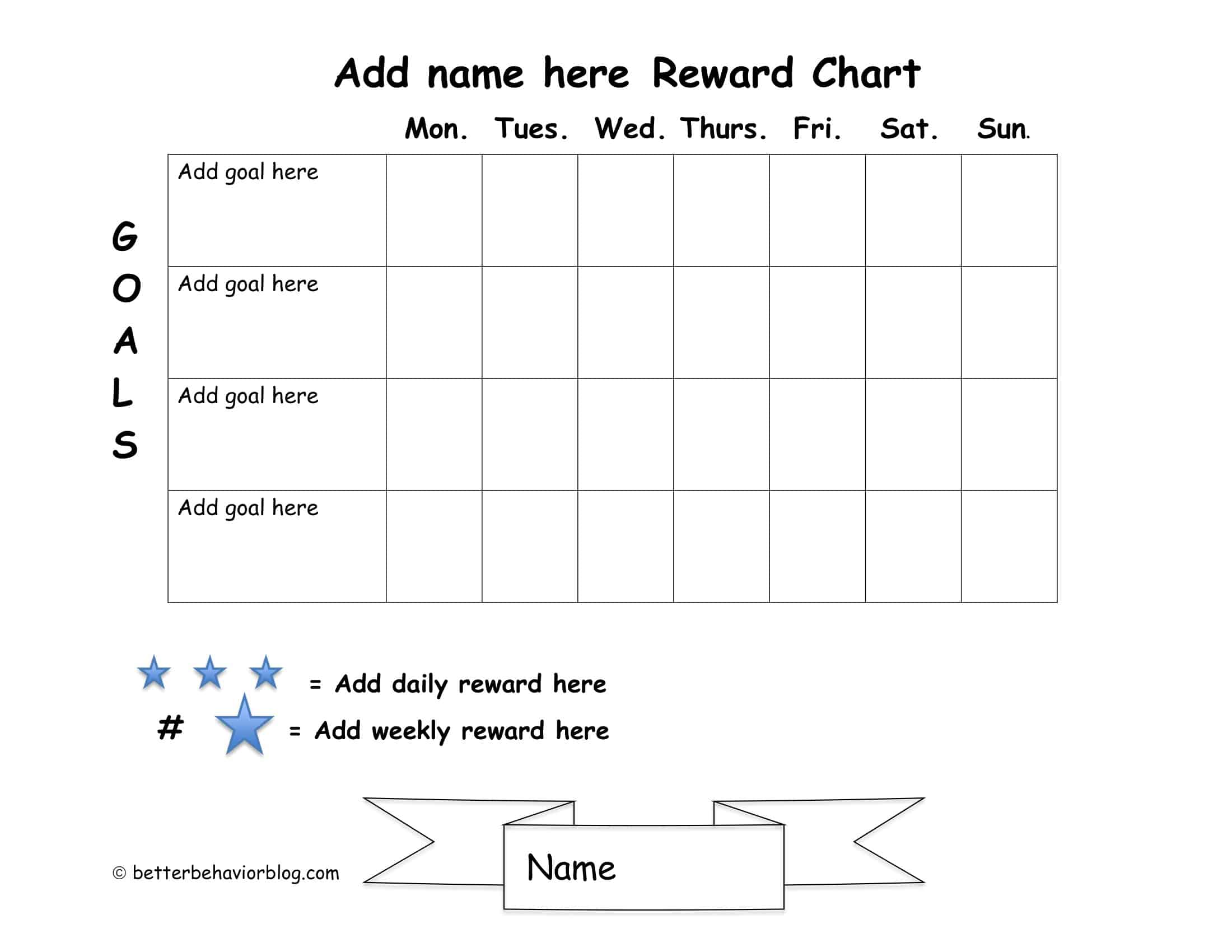 free-printable-reward-chart-templates-word-pdf-teachers