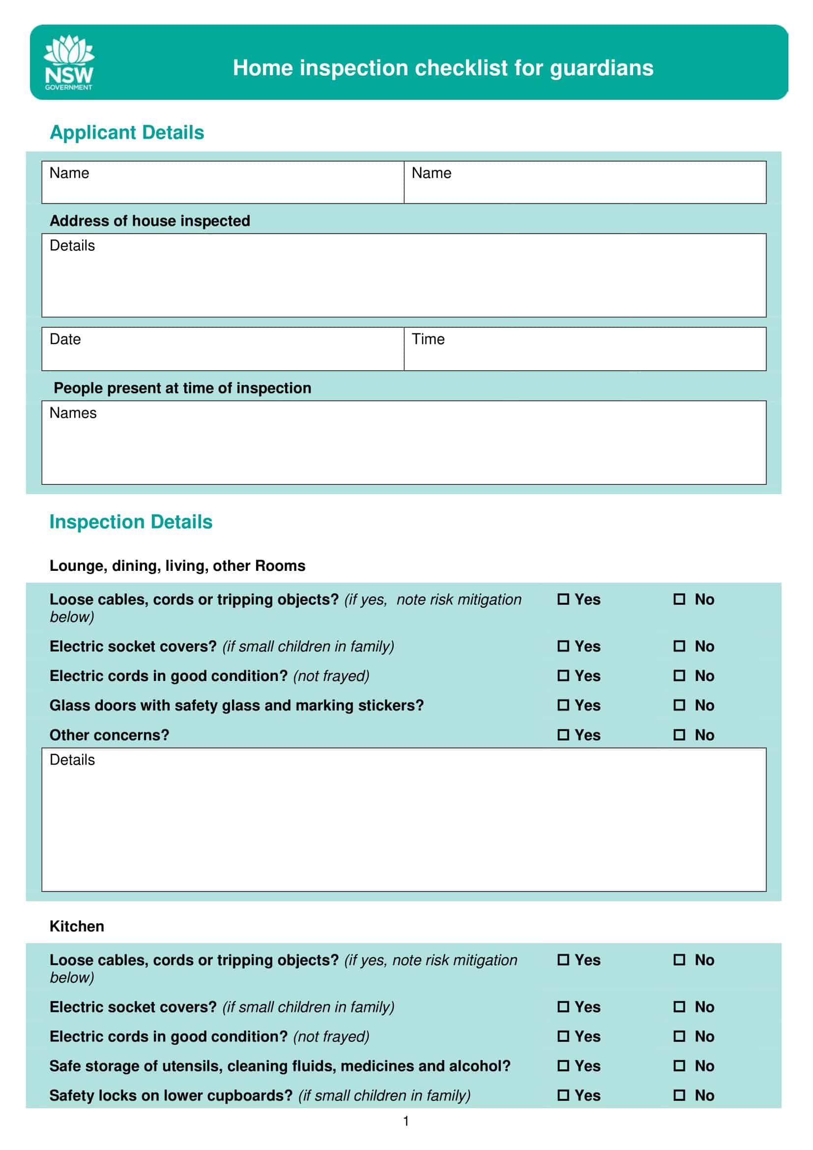 Sample Home Inspection Checklist Template Sample Home Inspection Checklist Template