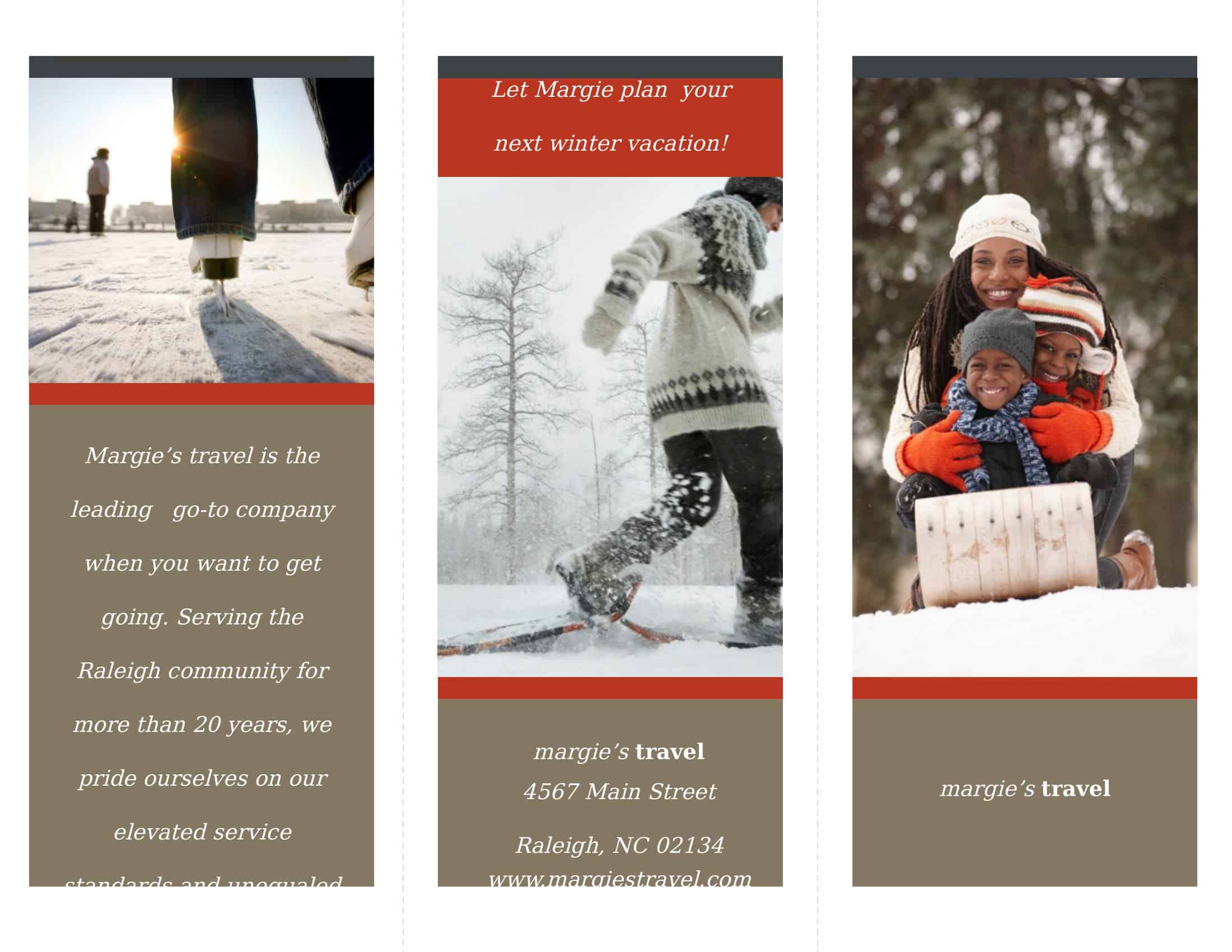 Sample Word Travel Brochure Download Sample Word Travel Brochure Download