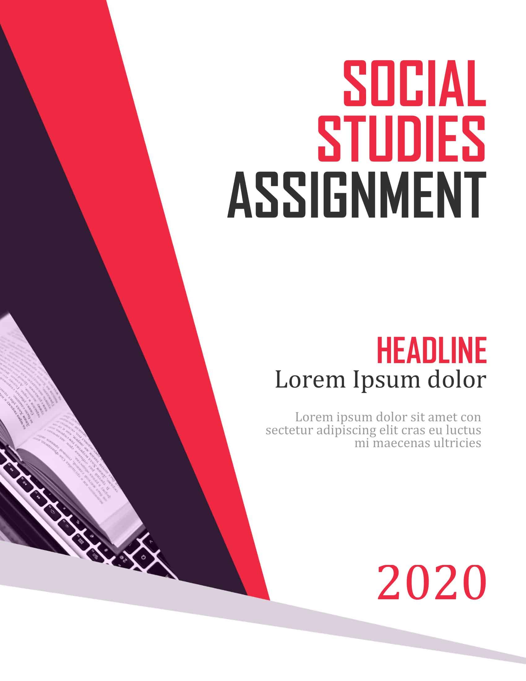 Template Download for Cover Page Template Download for Cover Page