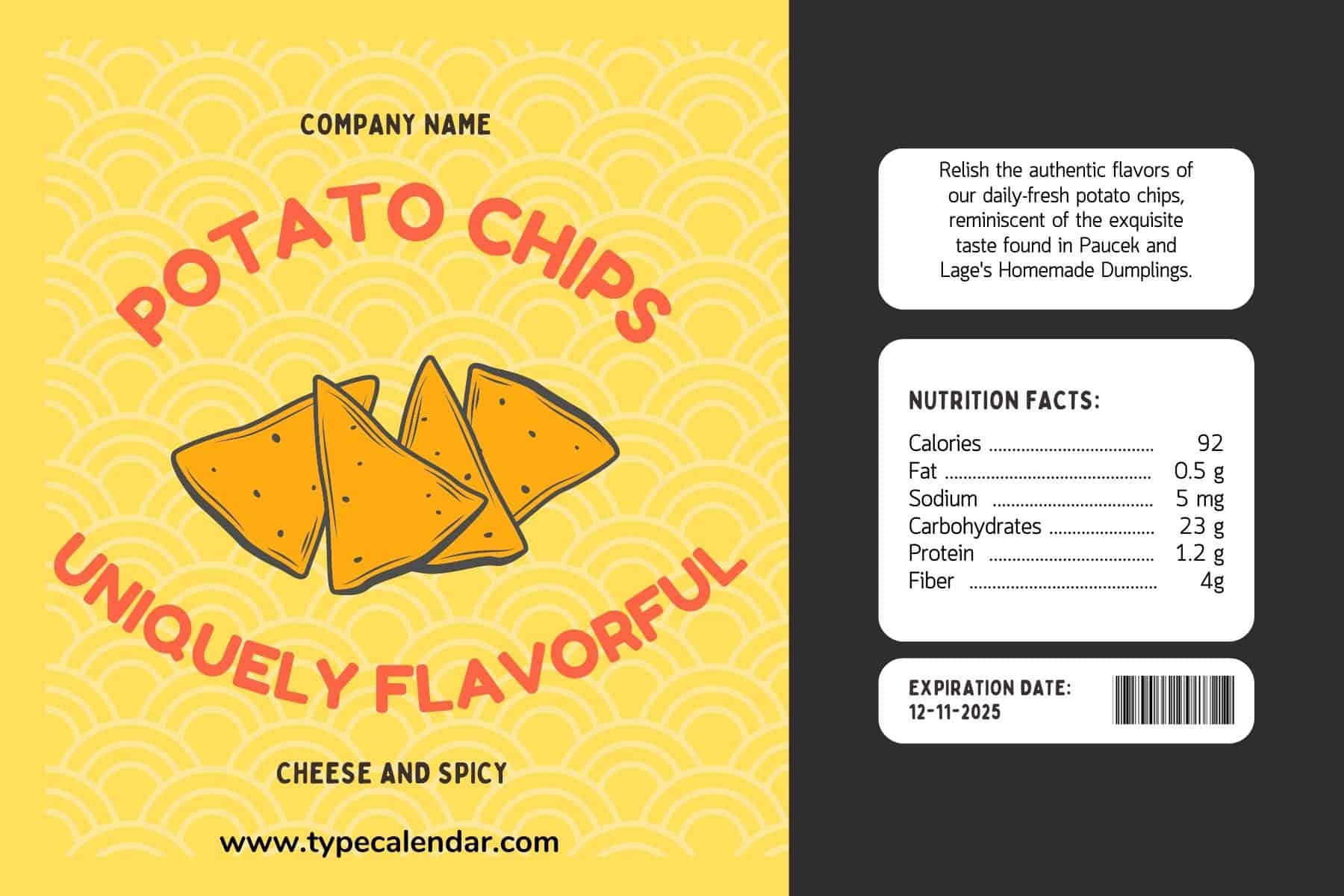 Chip Bag Template Free Prntbl concejomunicipaldechinu gov co Chip Bag Template Free Prntbl concejomunicipaldechinu gov co