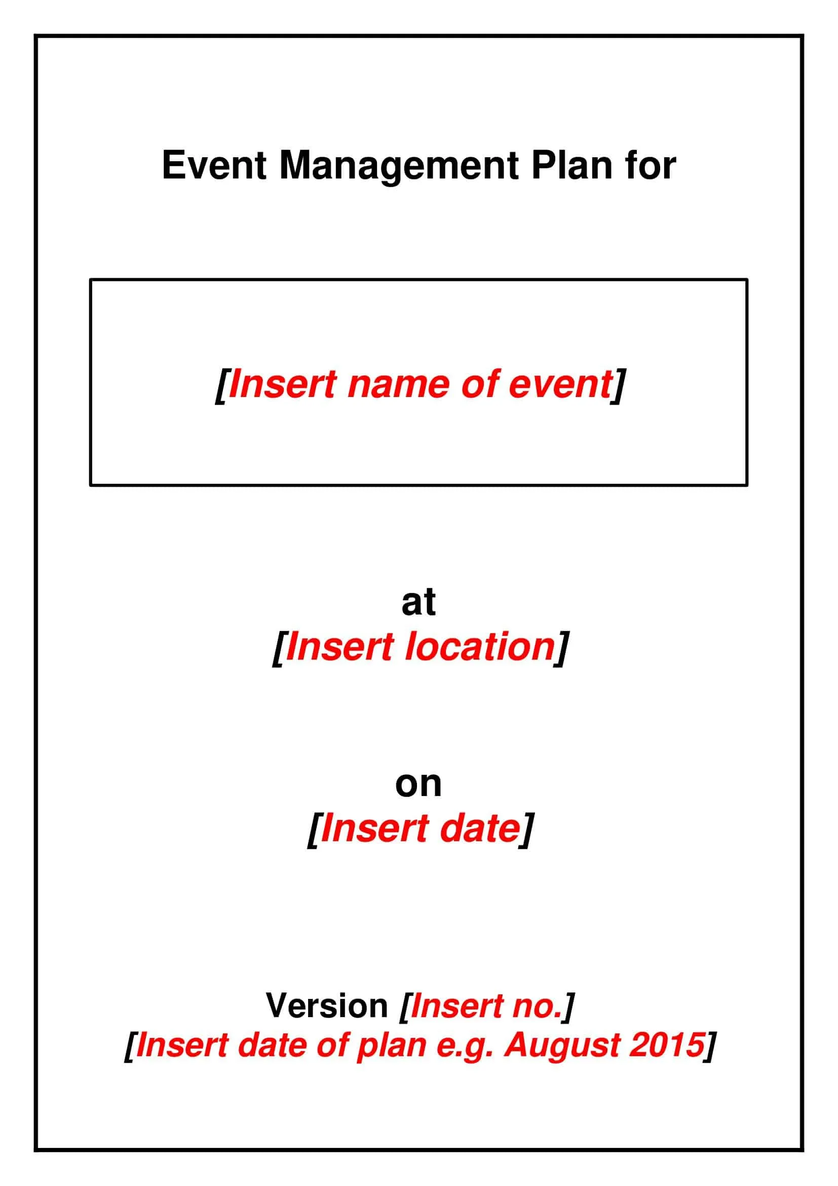 Word Event Planning Guide Word Event Planning Guide