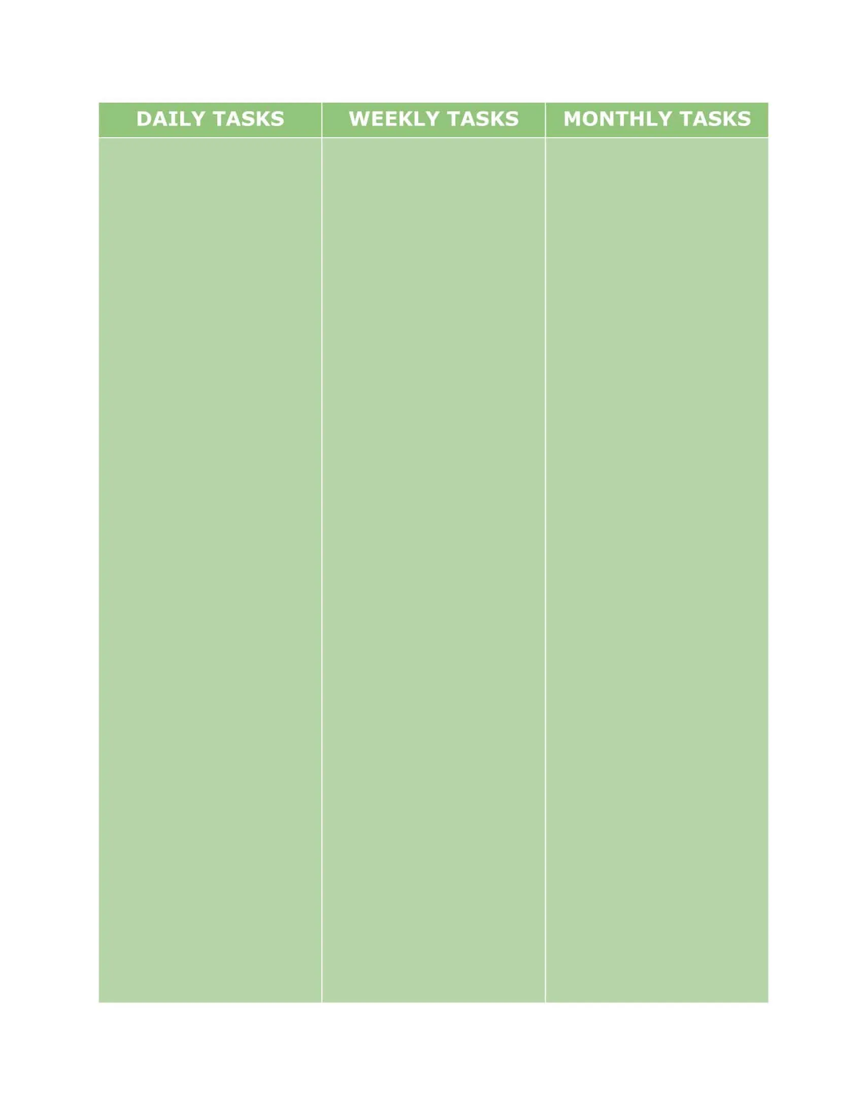 Word To Do List Blank Word To Do List Blank