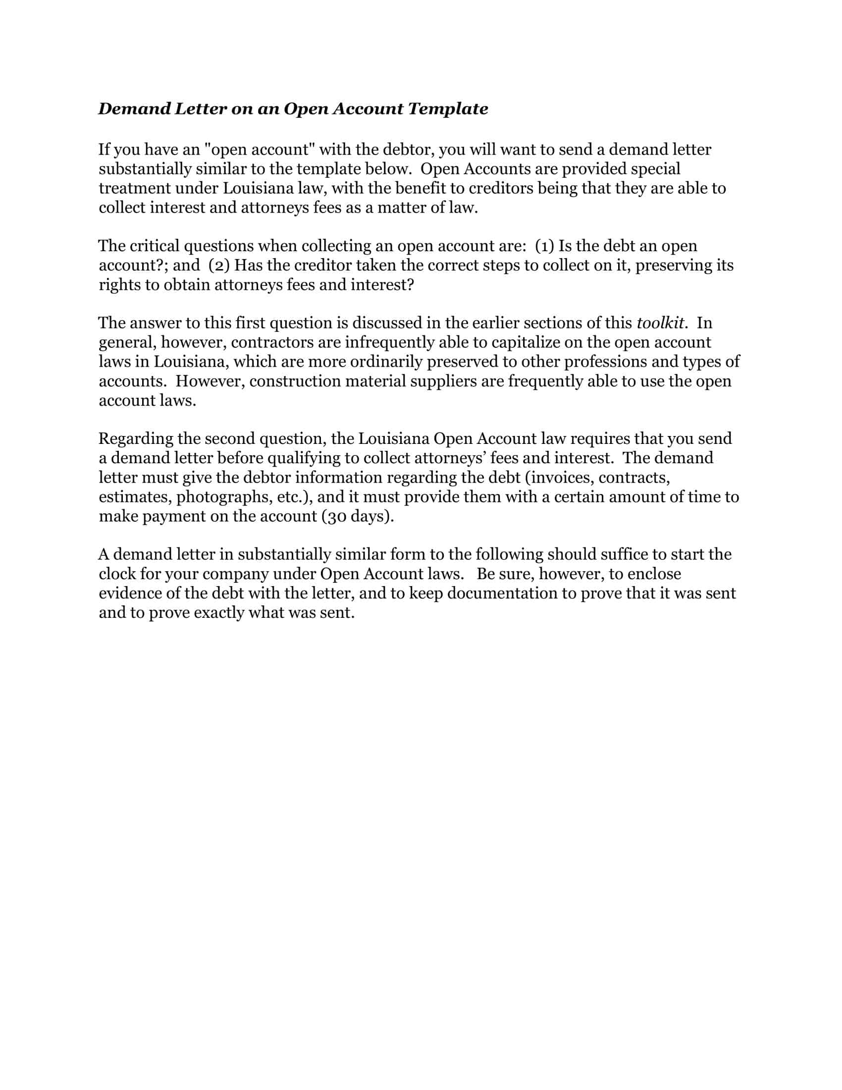 demand of payment letter demand of payment letter