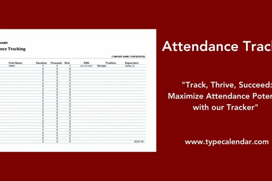 Attendance Tracker
