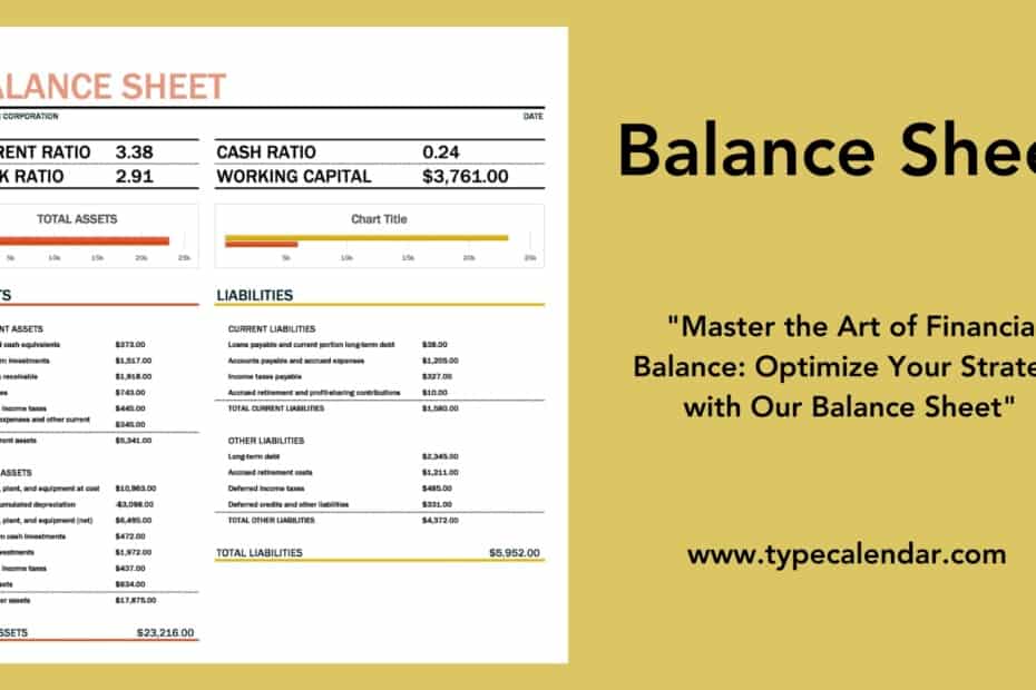Balance Sheet